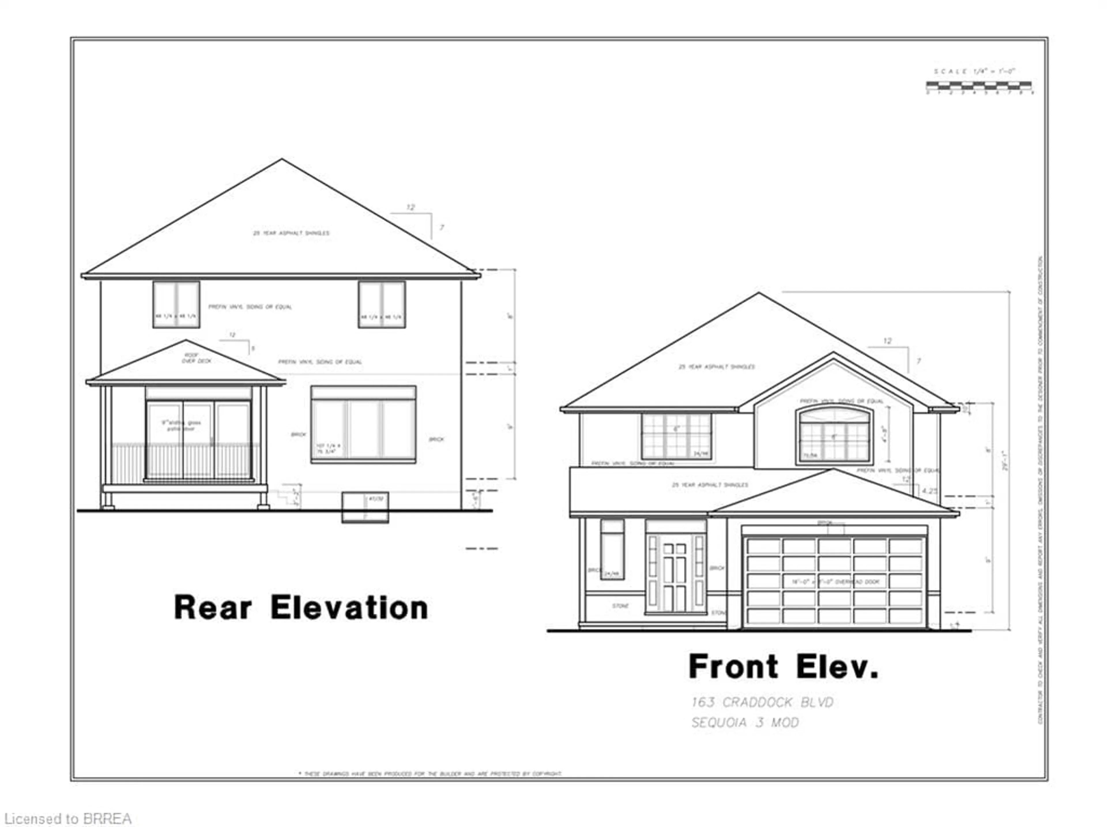 Floor plan for 163 Craddock Blvd, Jarvis Ontario N0A 1J0