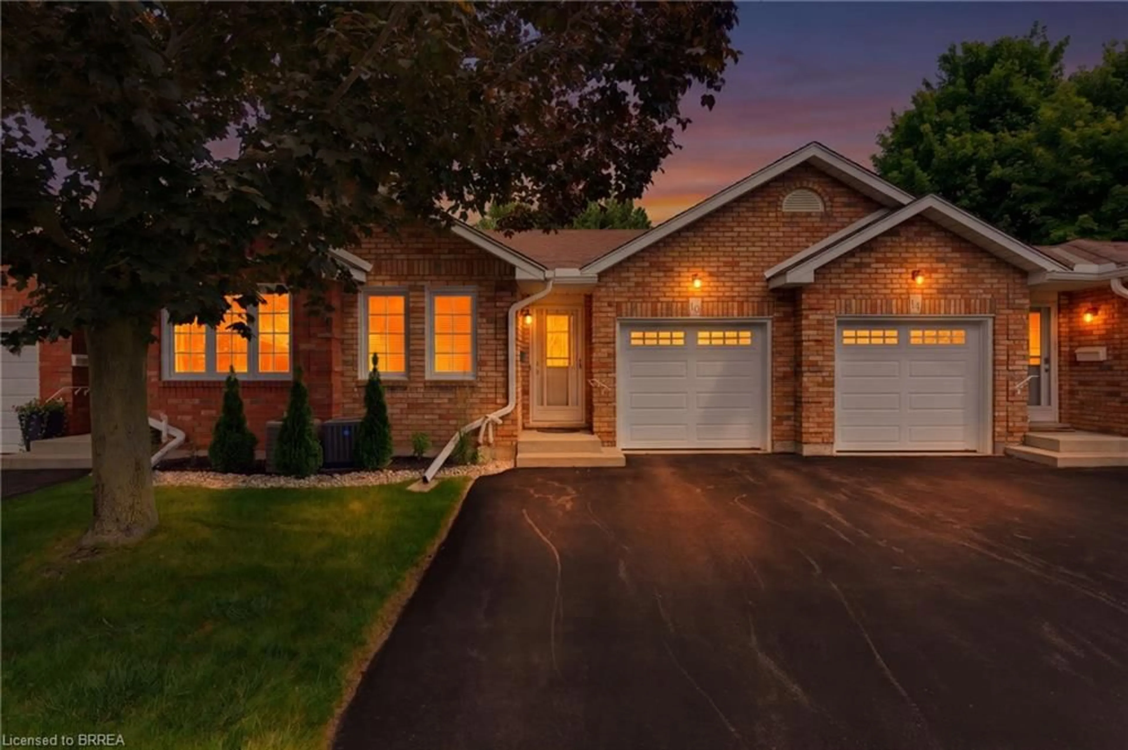 Home with brick exterior material, street for 60 Whitlaw Way #10, Paris Ontario N3L 4C3