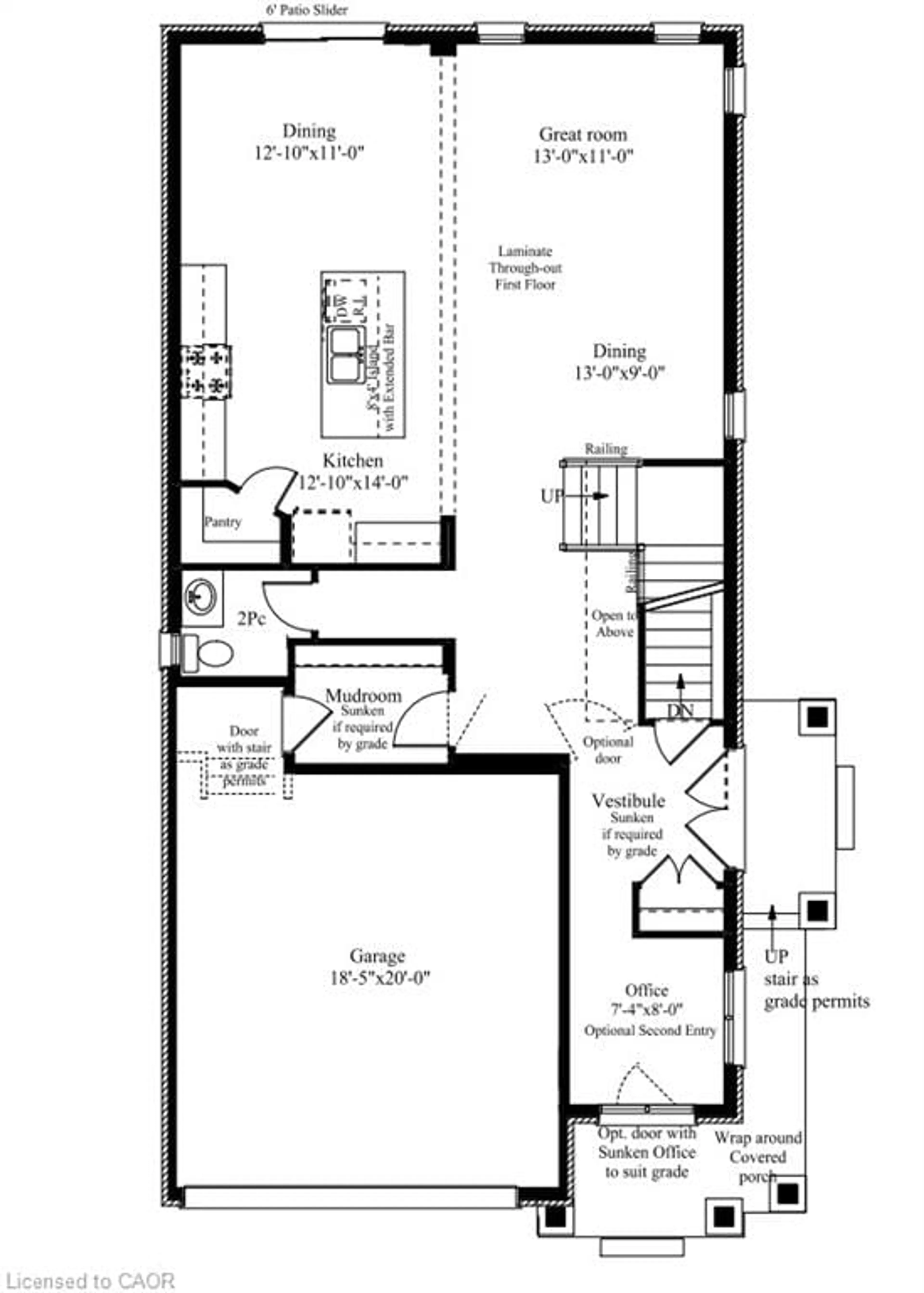 Floor plan for 77 Jacob Detweiller Dr, Kitchener Newfoundland and Labrador A1A 1A1