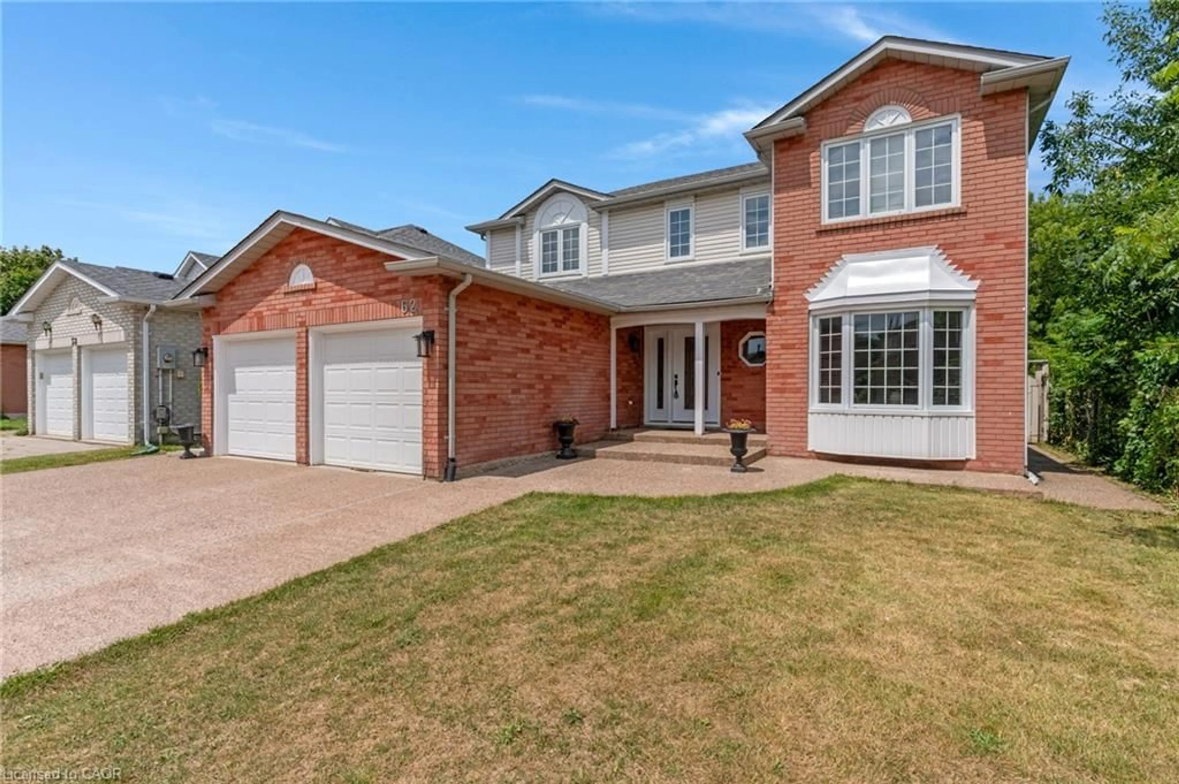 Home with brick exterior material, street for 62 Glenvalley Dr, Cambridge Ontario N1T 1N8