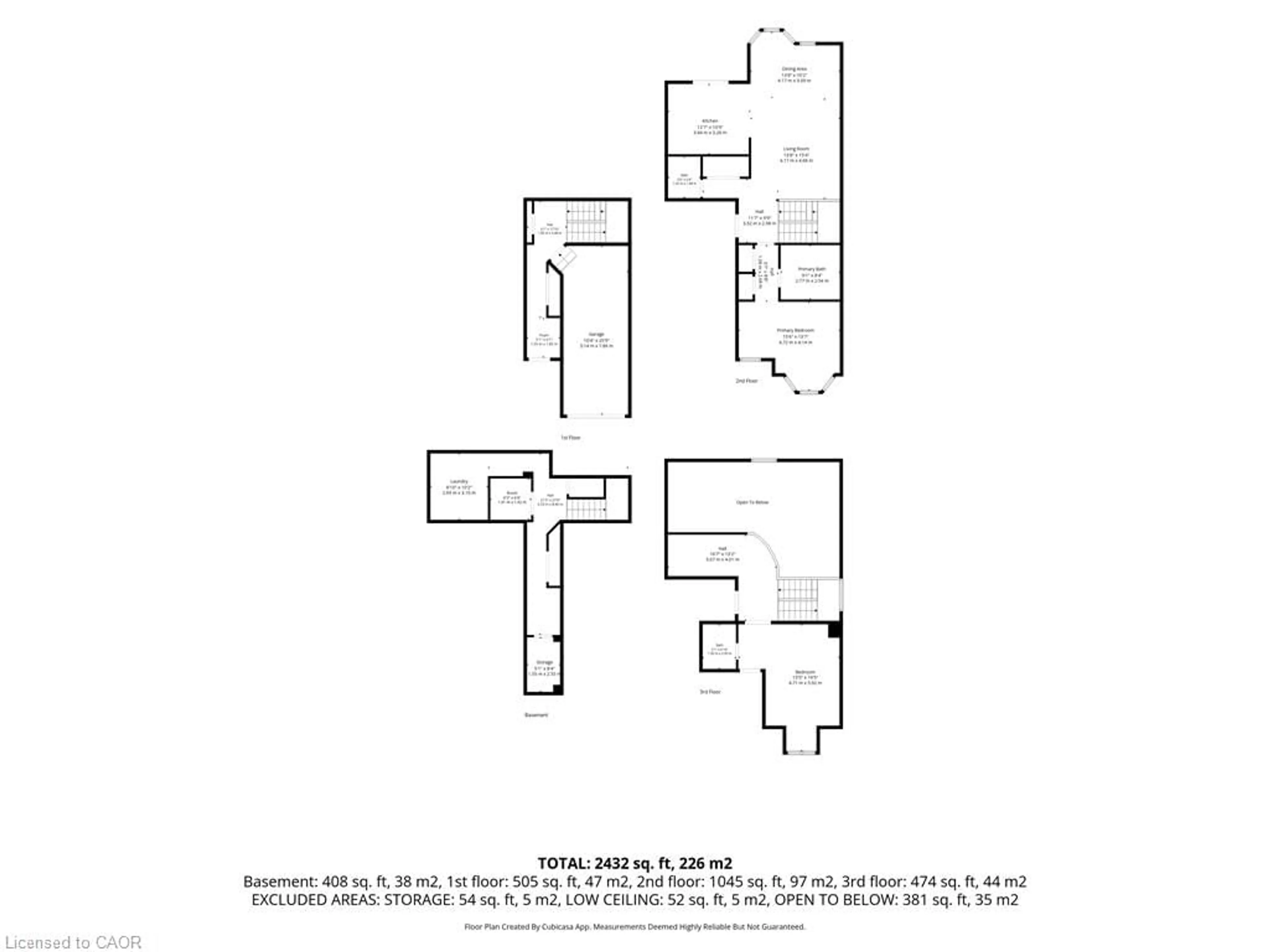 Floor plan for 8 St. Andrews Lane, Niagara-on-the-Lake Ontario L0S 1J0