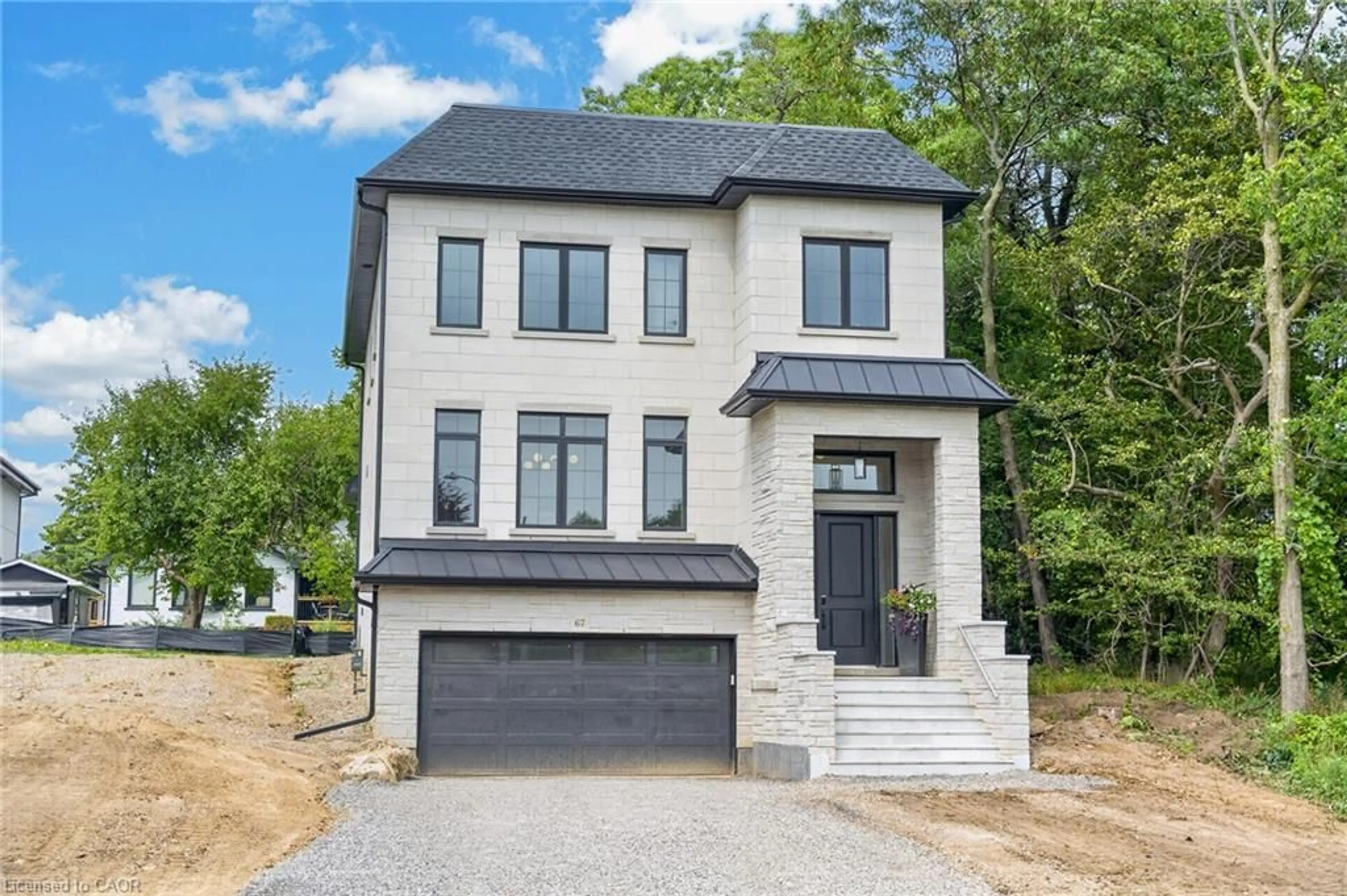 Home with brick exterior material, street for 67 Cielo Crt, Hamilton Ontario L9B 0J1