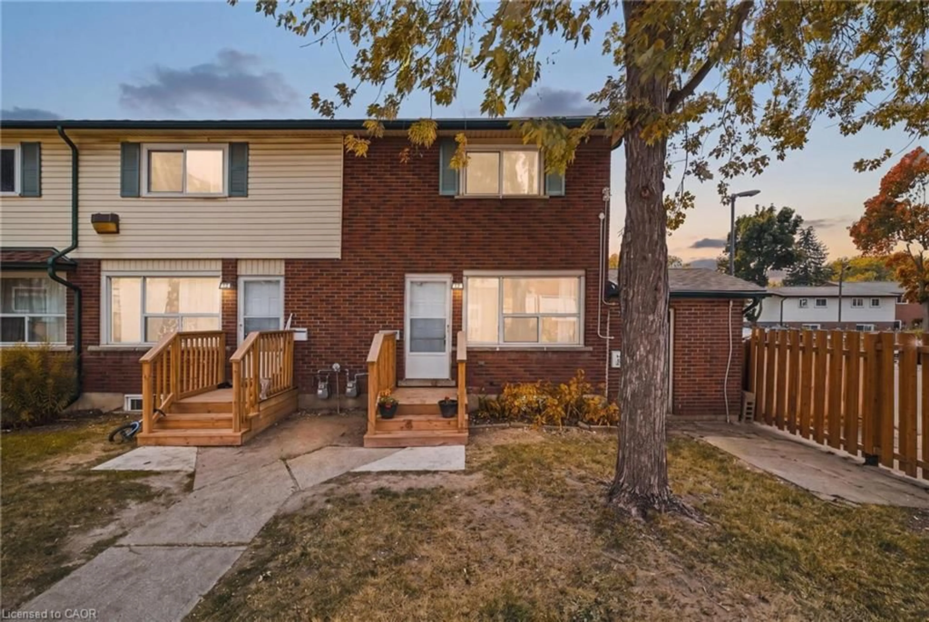 Home with brick exterior material, street for 164 Jansen Ave #11, Kitchener Ontario N2A 2L7