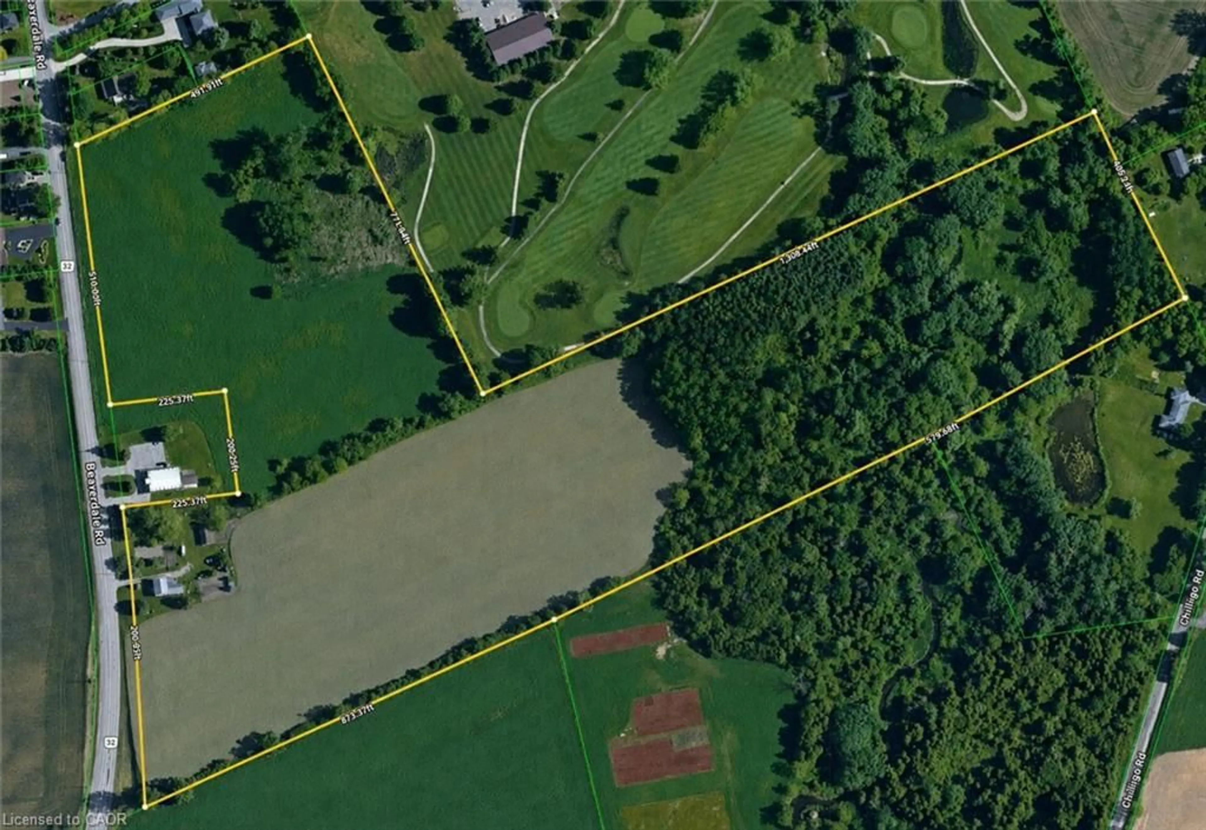 A pic from outside/outdoor area/front of a property/back of a property/a pic from drone, forest/trees view for 3470 Beaverdale Rd, Cambridge Ontario N3H 4R6