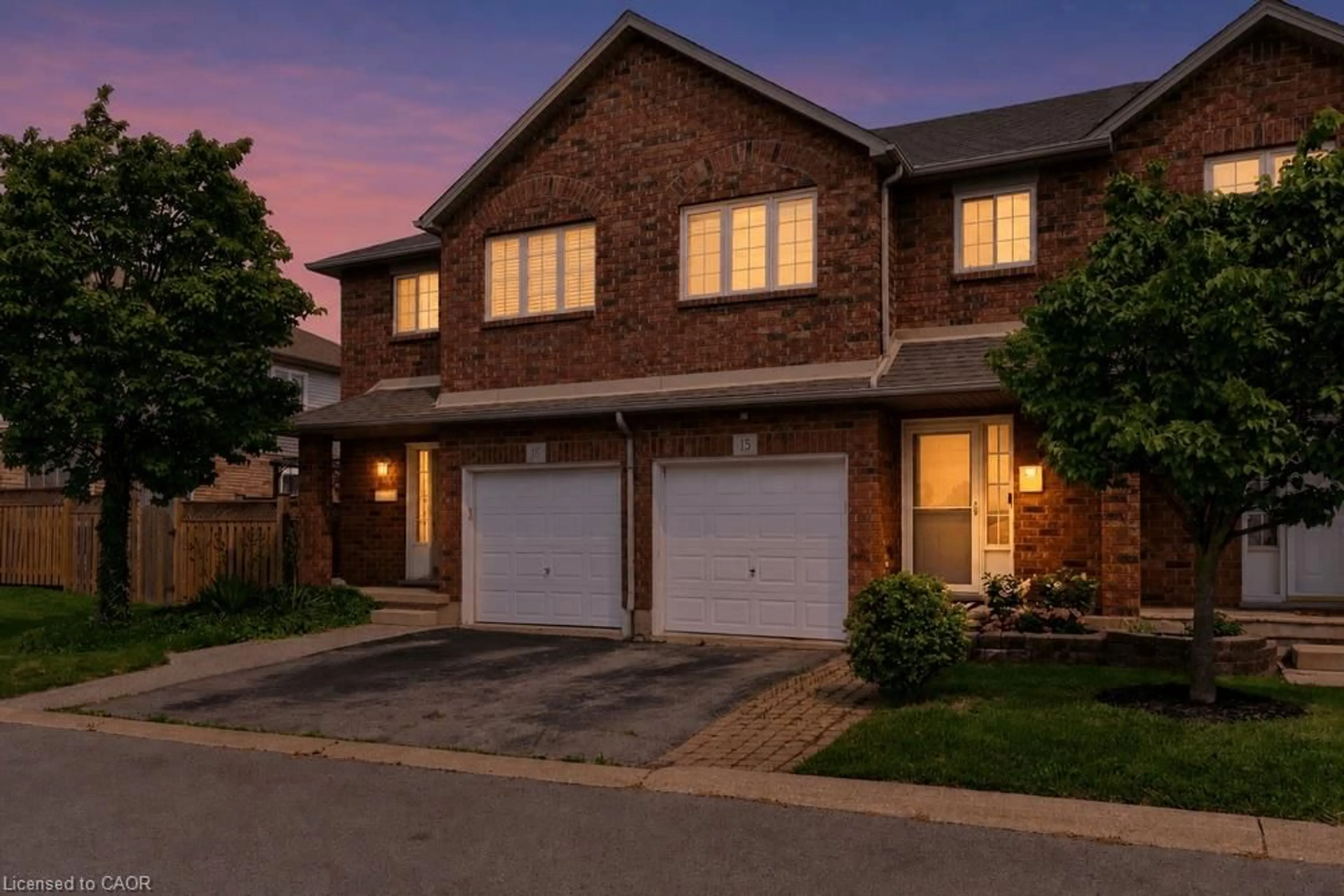 Home with brick exterior material, street for 1860 Upper Gage Ave #15, Hamilton Ontario L8W 3Y6