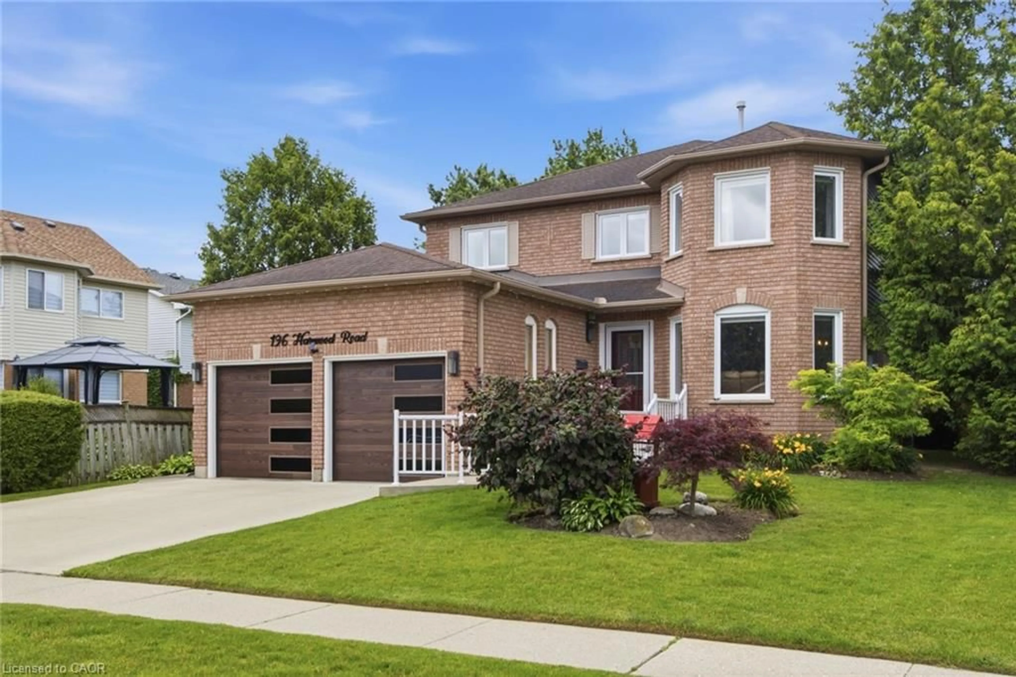 Home with brick exterior material, street for 196 Harwood Rd, Cambridge Ontario N1S 4S7