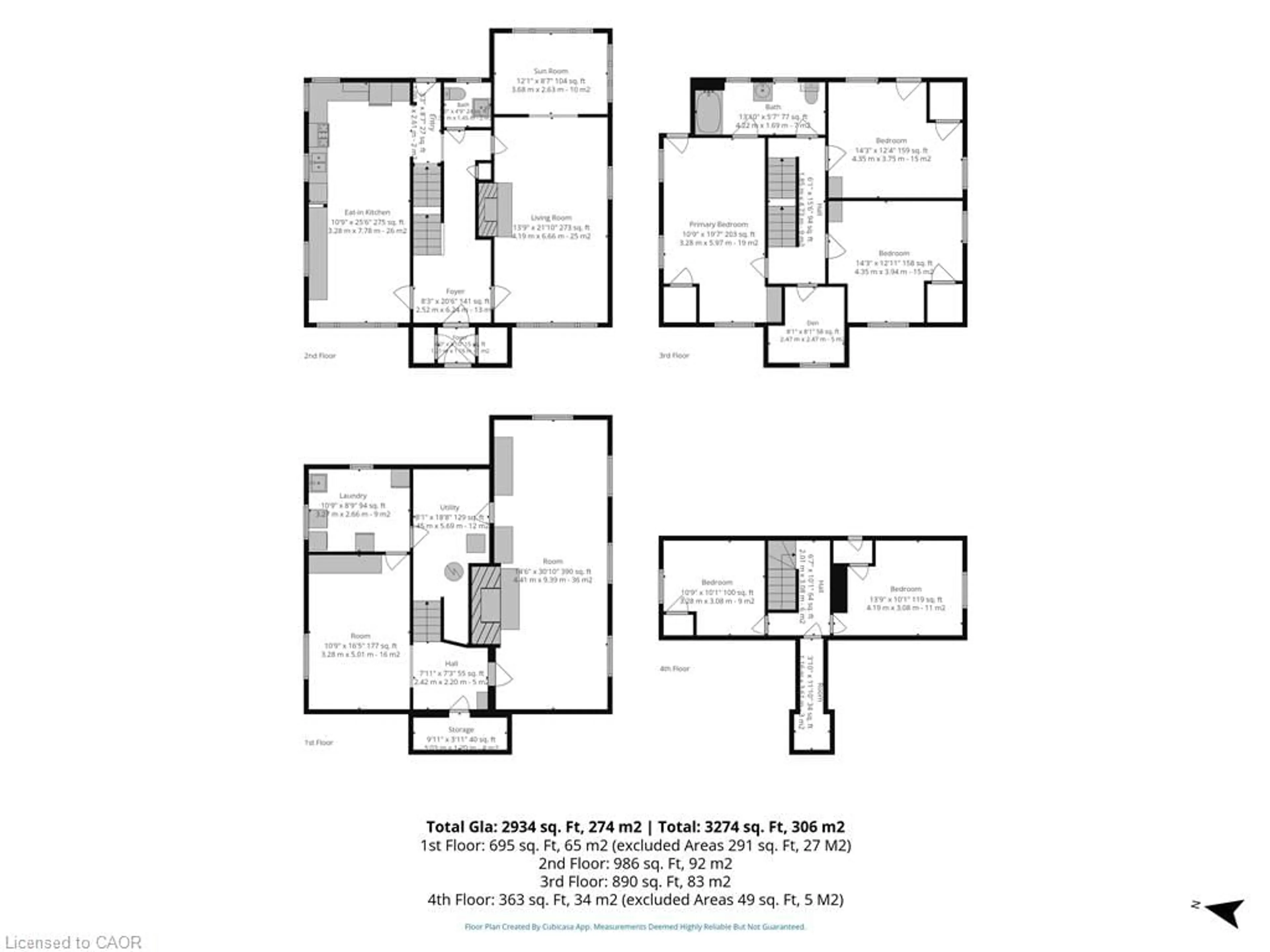 Floor plan for 729 Norfolk St, Simcoe Ontario N3Y 3R3