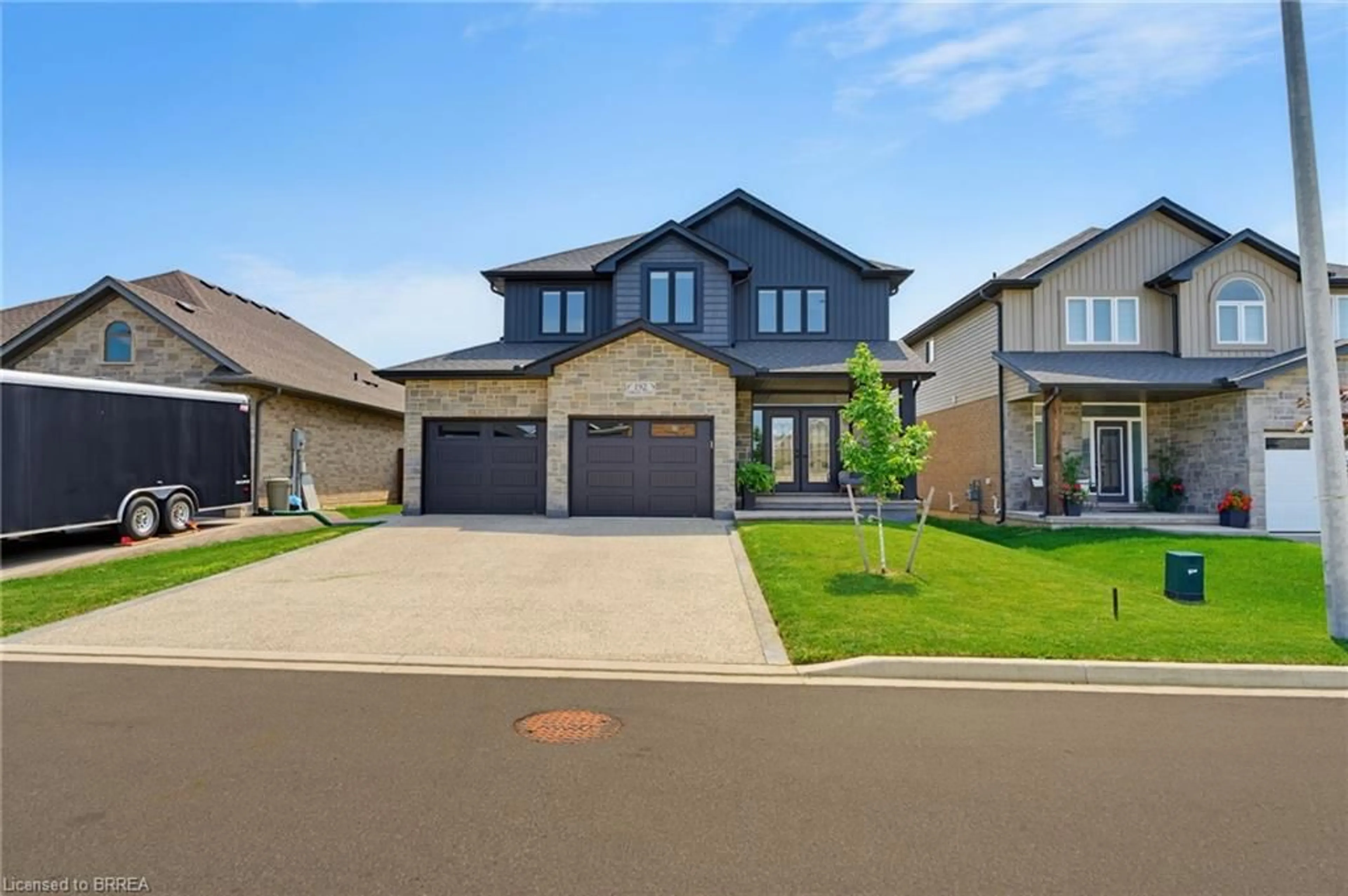 Home with brick exterior material, street for 192 Gibbons St, Waterford Ontario N0E 1Y0
