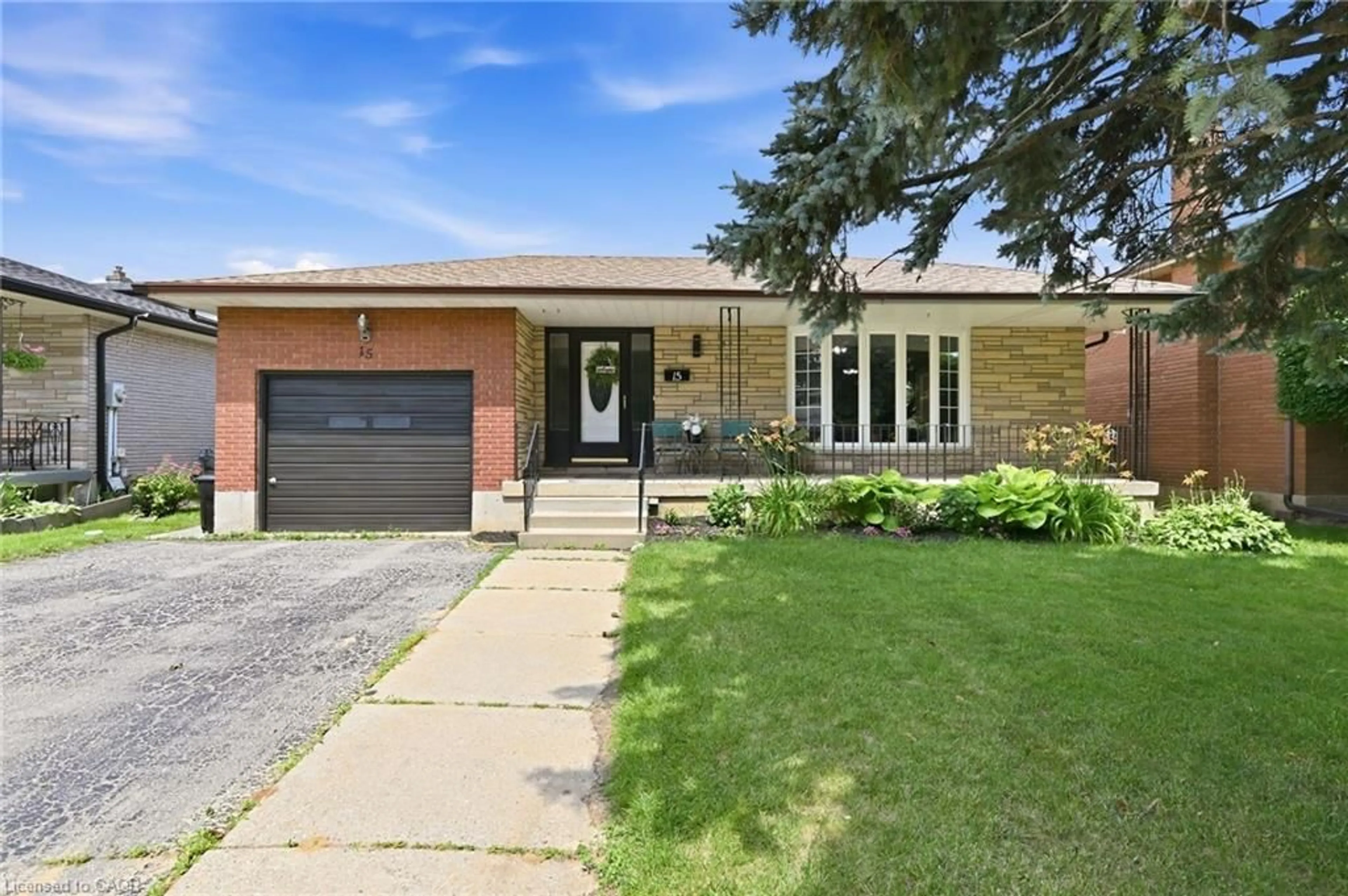 Home with brick exterior material, street for 15 Edgar Dr, Brantford Ontario N3R 6X7