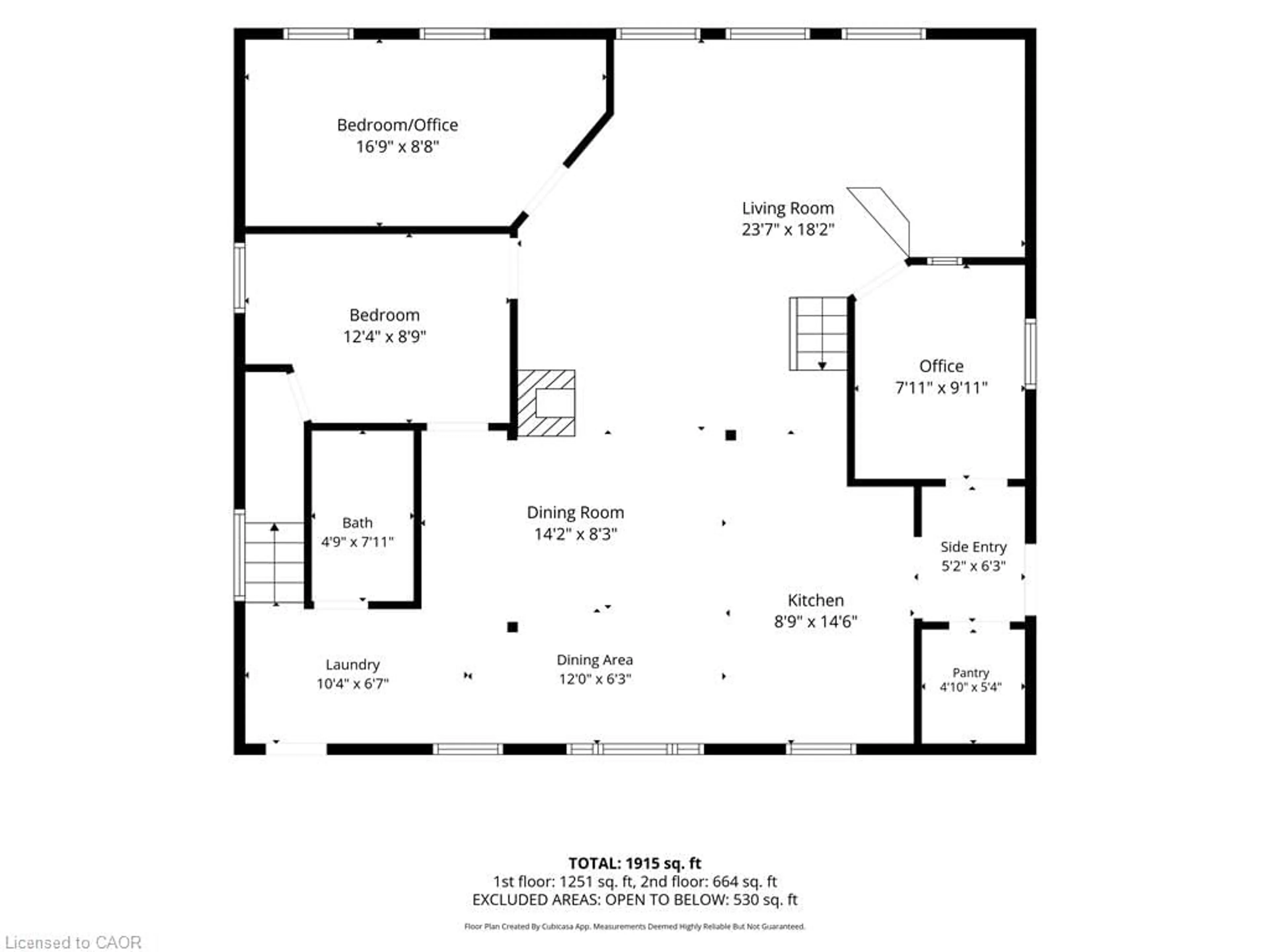 Floor plan for 1635 Lakeshore Rd, Clear Creek Ontario N0E 1M0
