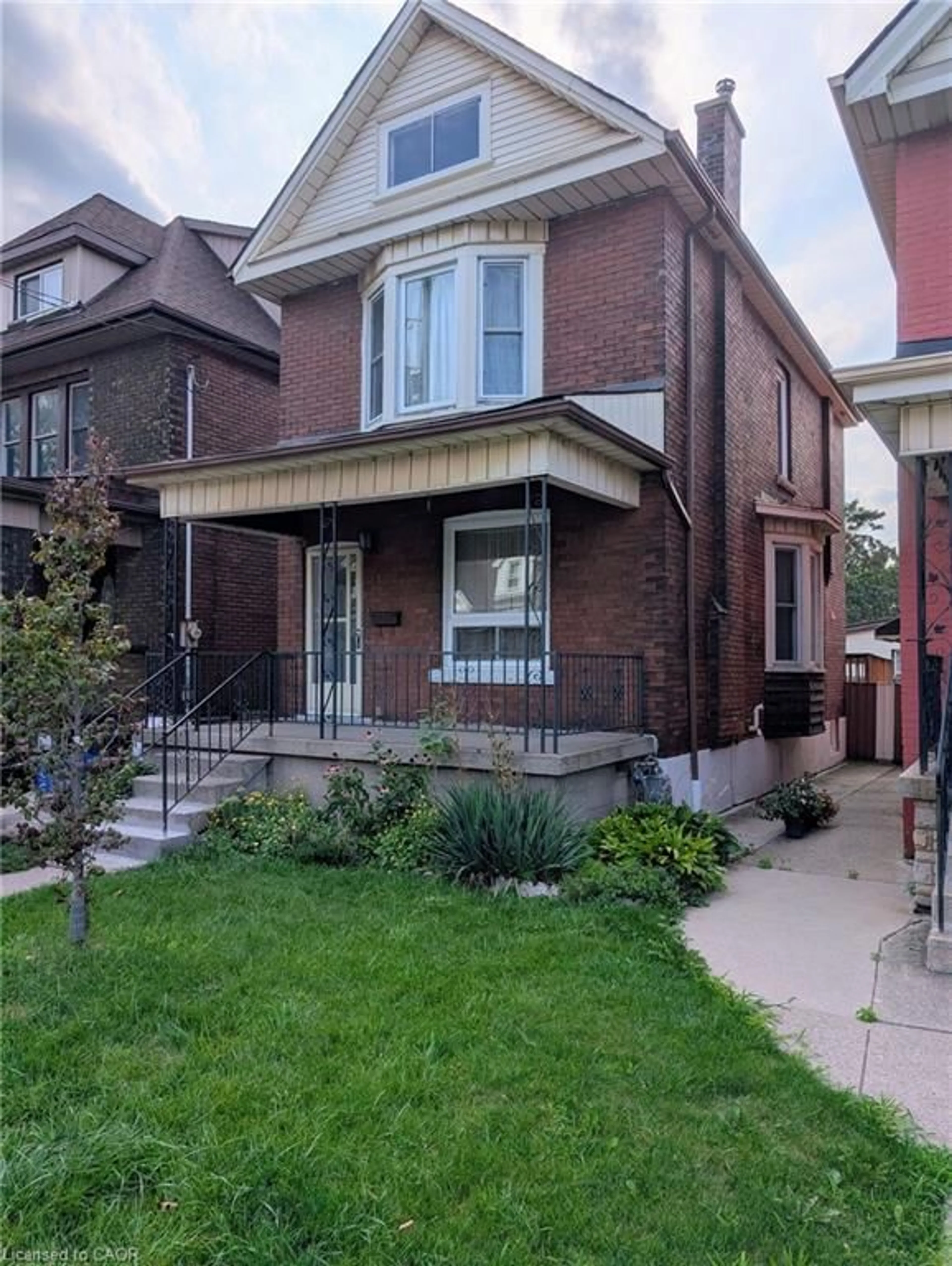 Home with brick exterior material, street for 61 Barnesdale Ave, Hamilton Ontario L8L 6R9