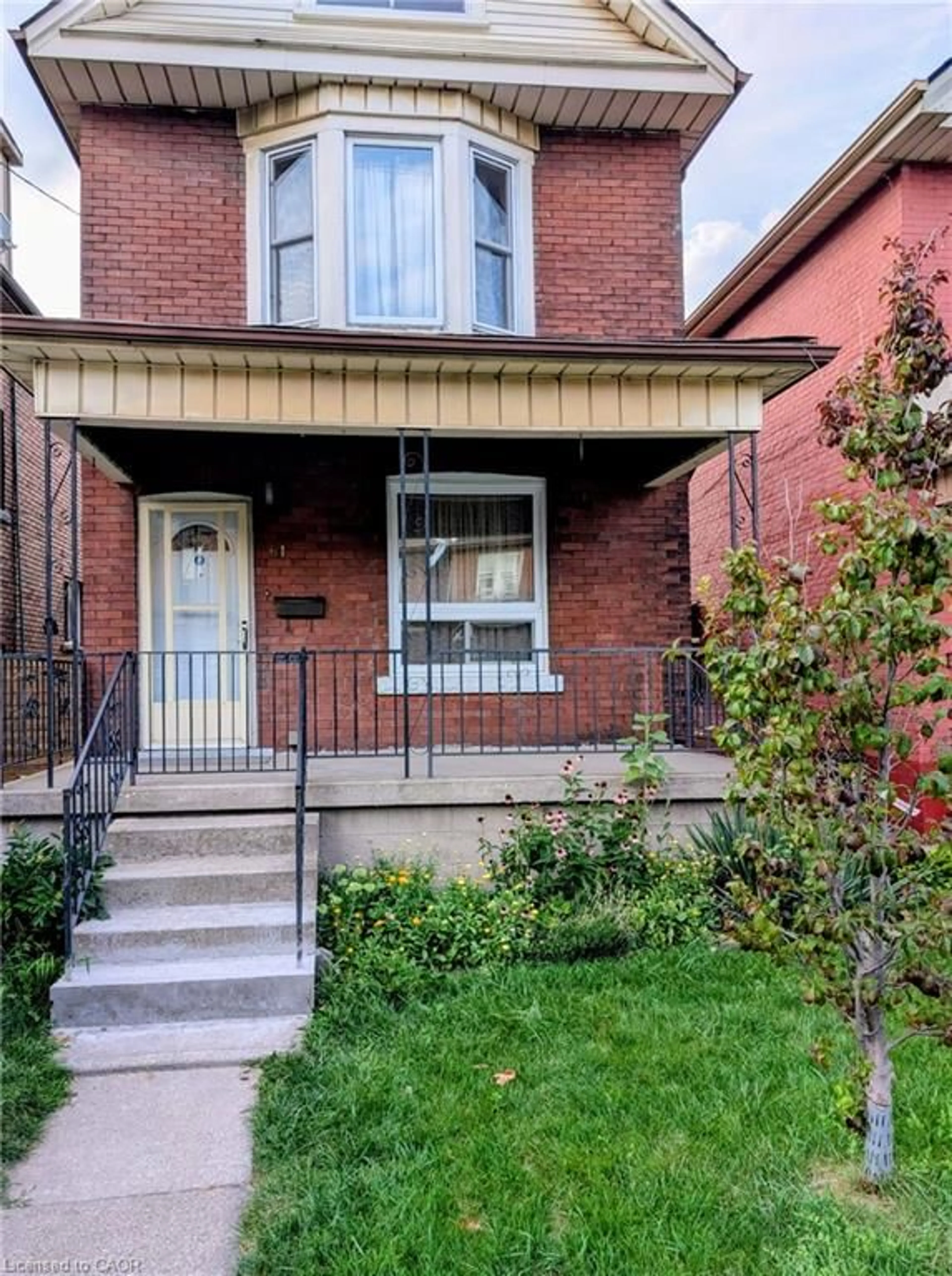 Home with brick exterior material, street for 61 Barnesdale Ave, Hamilton Ontario L8L 6R9