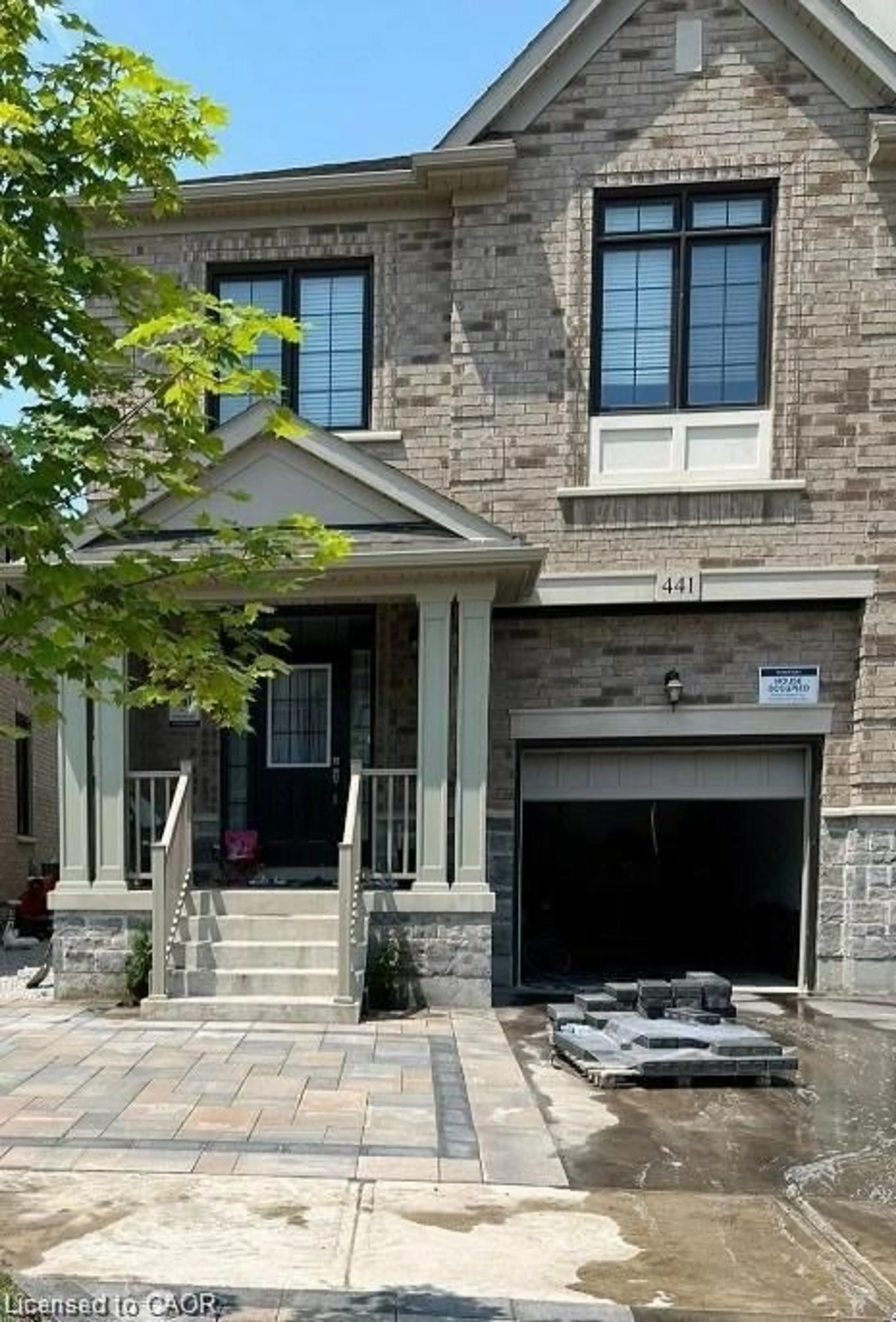 Home with brick exterior material, street for 441 Bergamot Ave, Milton Ontario L9E 1T9