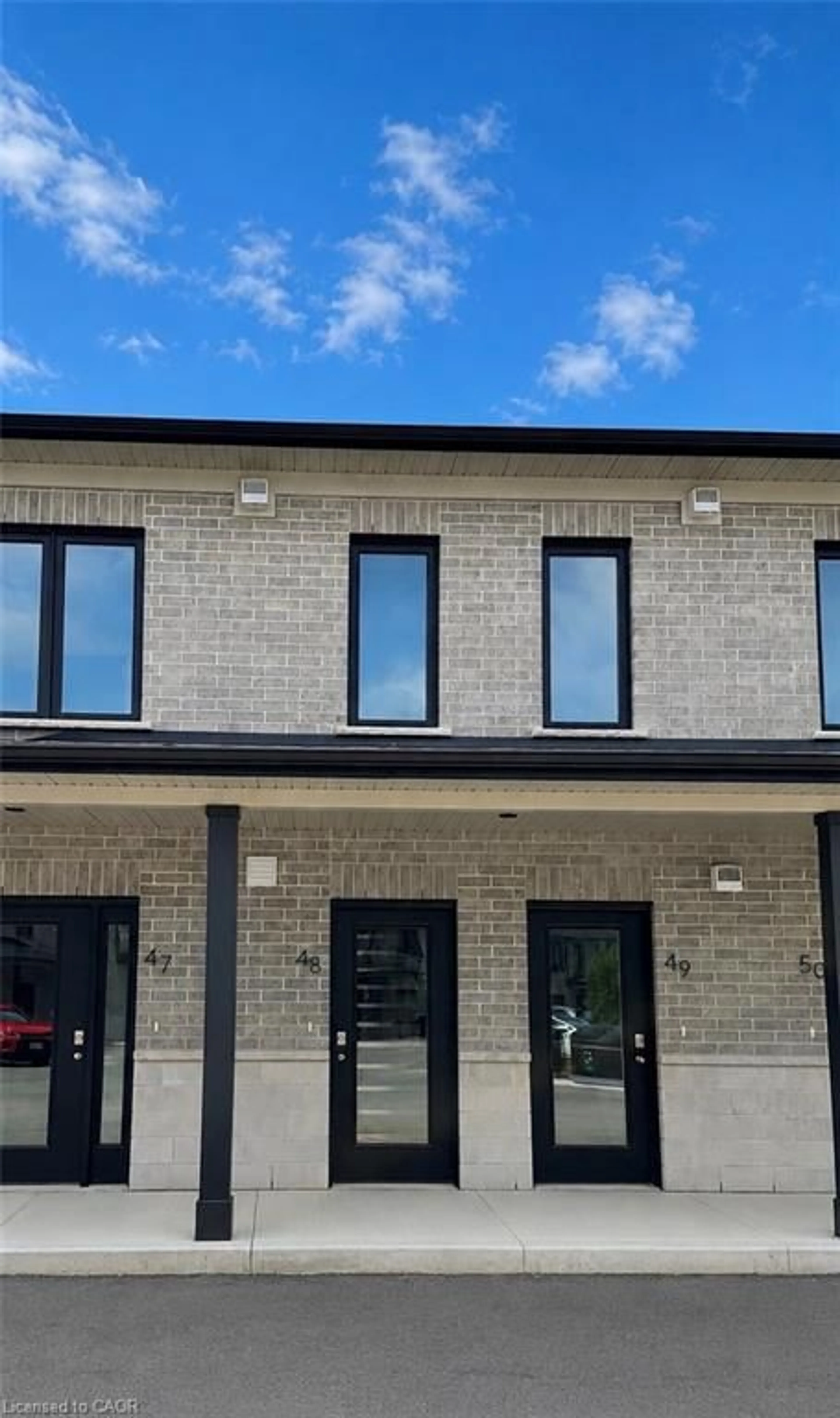 Home with brick exterior material, street for 3202 Vivian Line #48, Stratford Ontario N5A 0K6