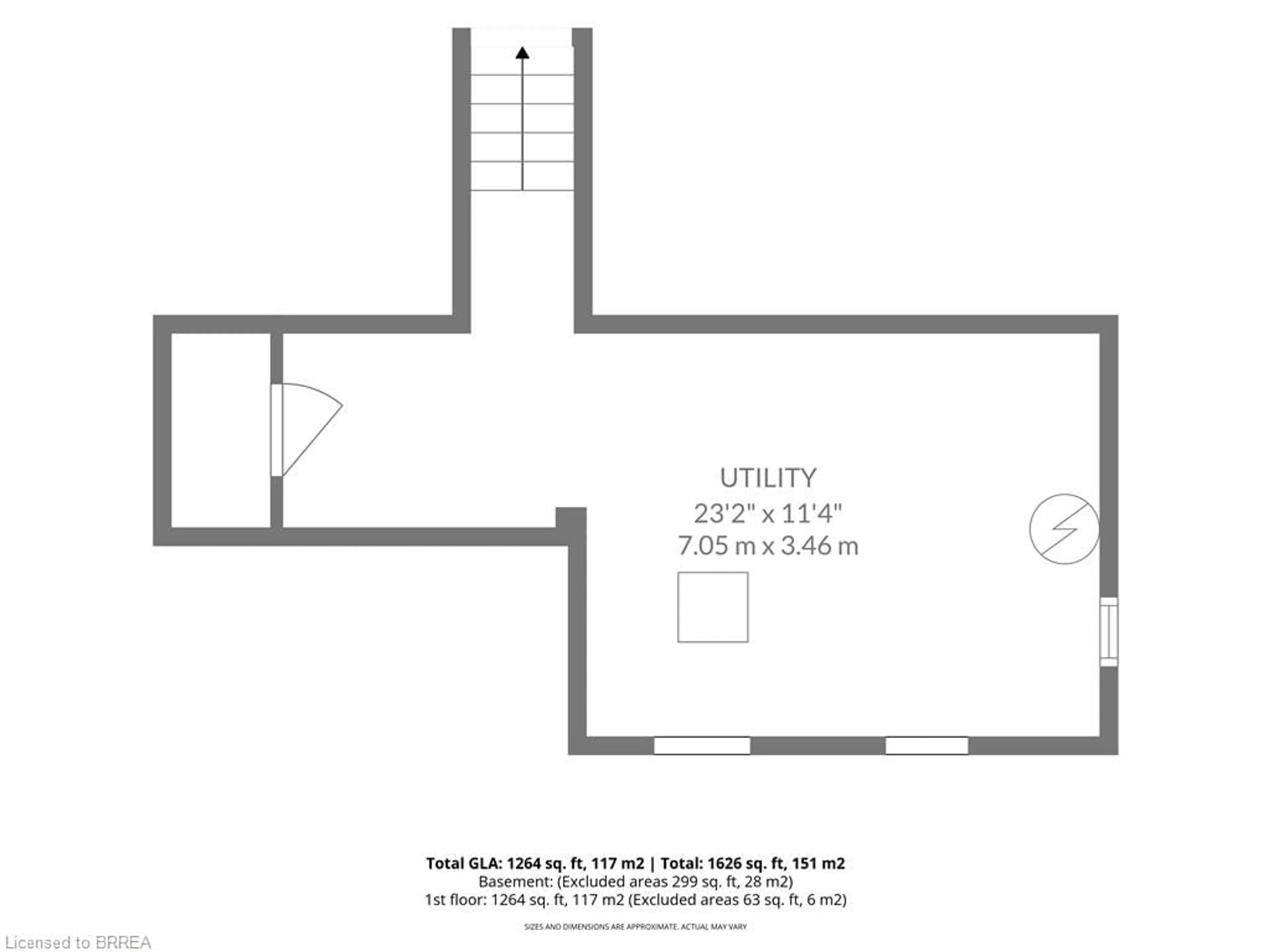 Floor plan for 82 St. George St, Brantford Ontario N3R 1V4