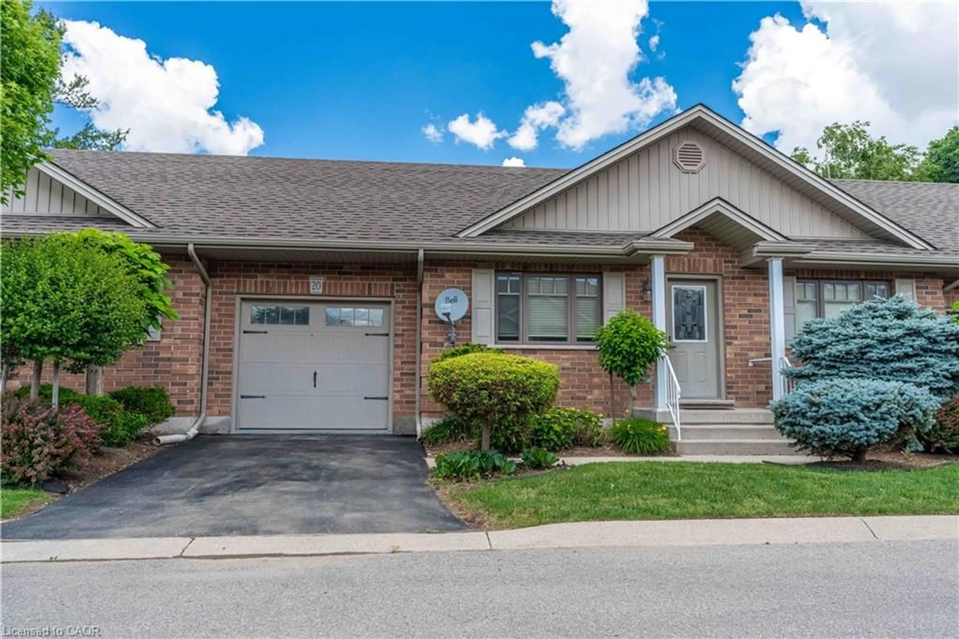 Home with brick exterior material, street for 20 Trinity Lane #20, Waterford Ontario N0E 1Y0