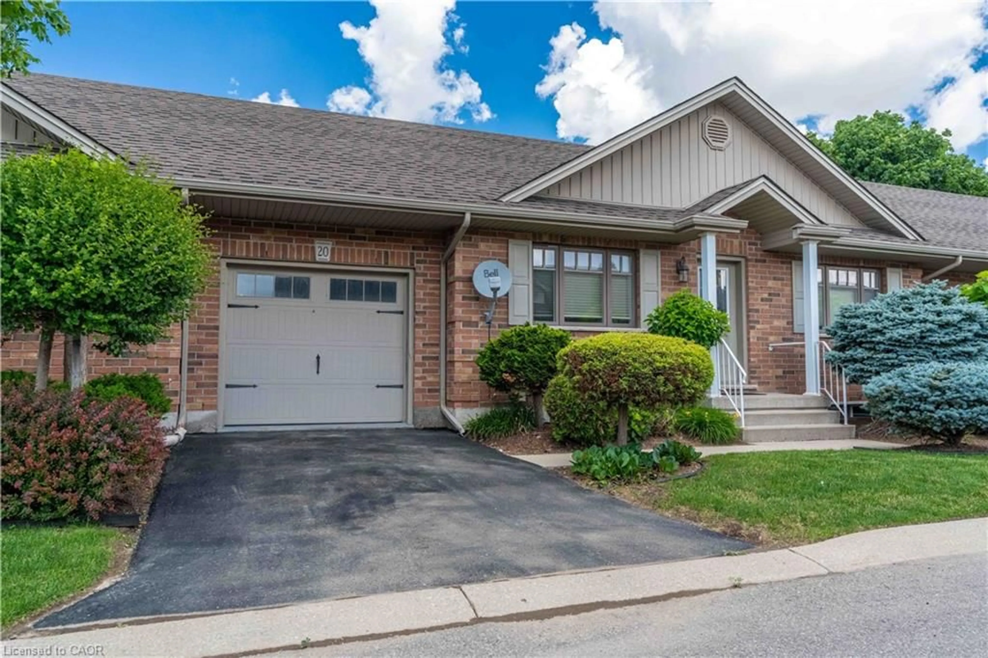 Home with brick exterior material, street for 20 Trinity Lane #20, Waterford Ontario N0E 1Y0