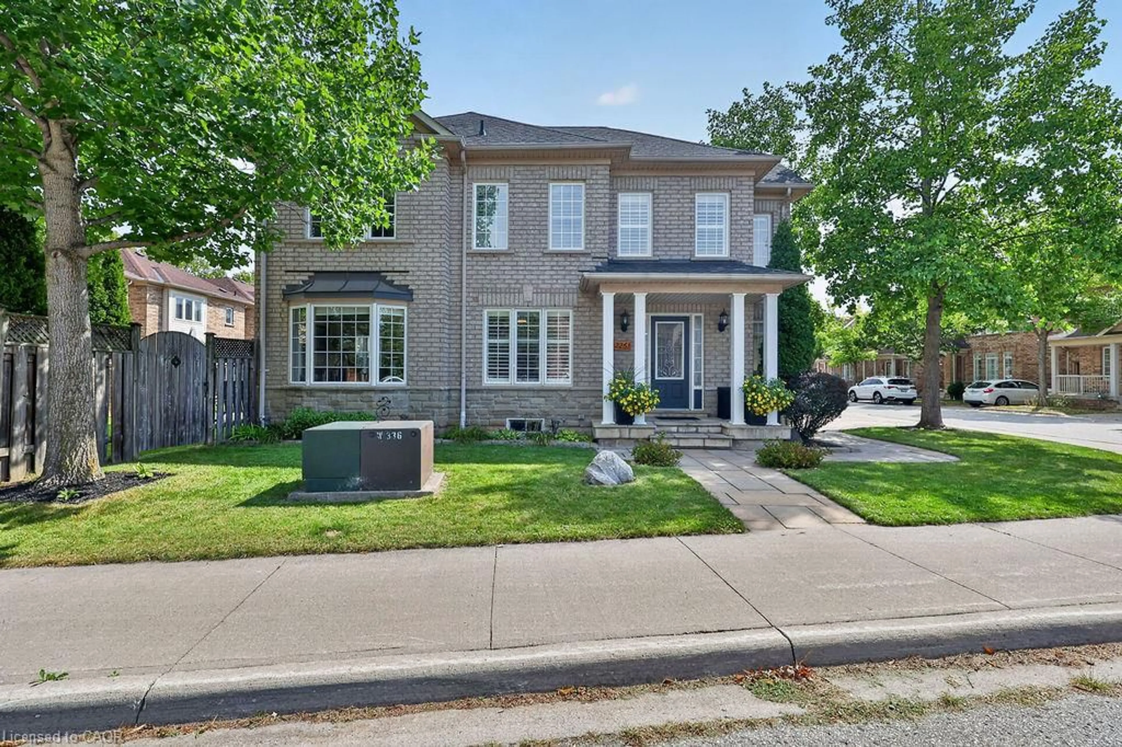 Home with brick exterior material, street for 2261 Seton Cres, Burlington Ontario L7L 6Y4