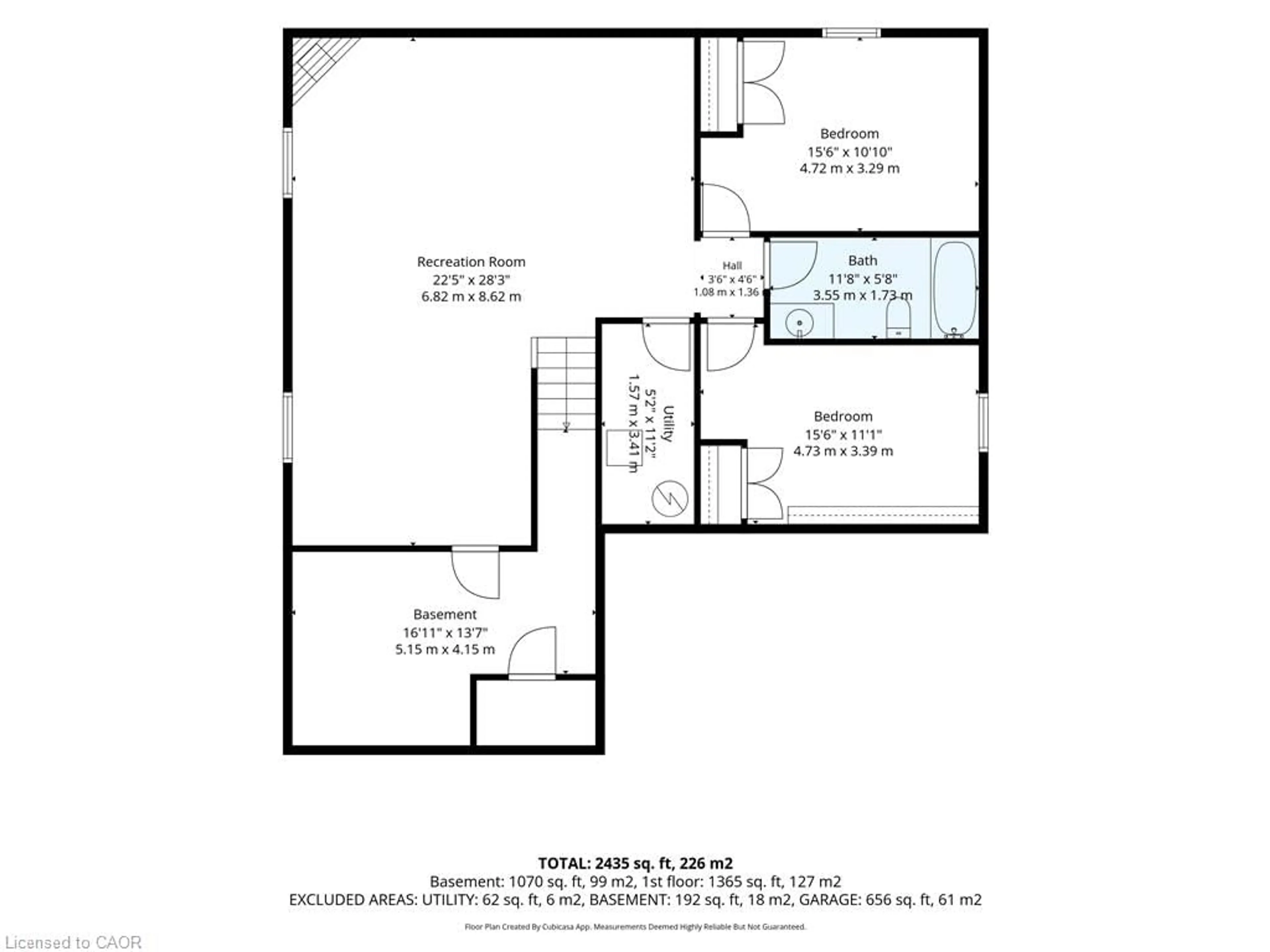 Floor plan for 1 Galinee Trail, Port Dover Ontario N0A 1N9
