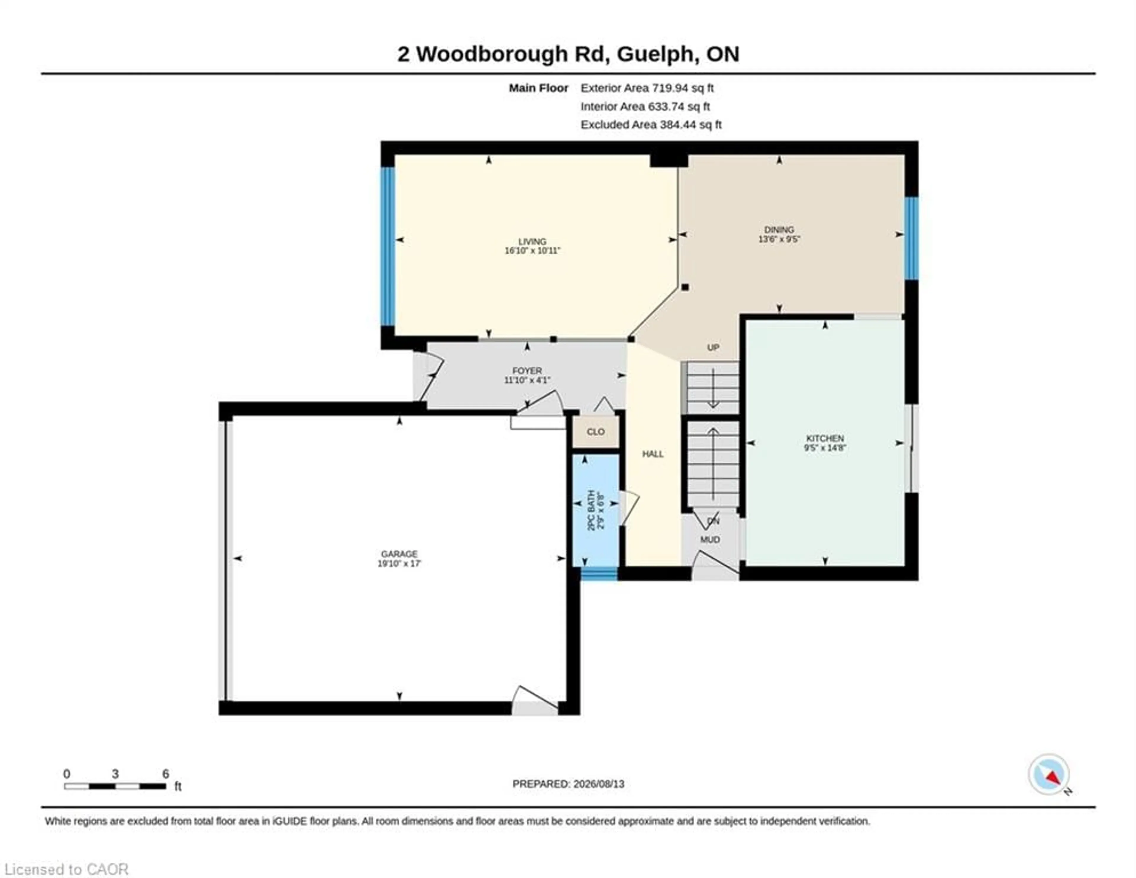 Floor plan for 2 Woodborough Rd, Guelph Ontario N1G 3K5