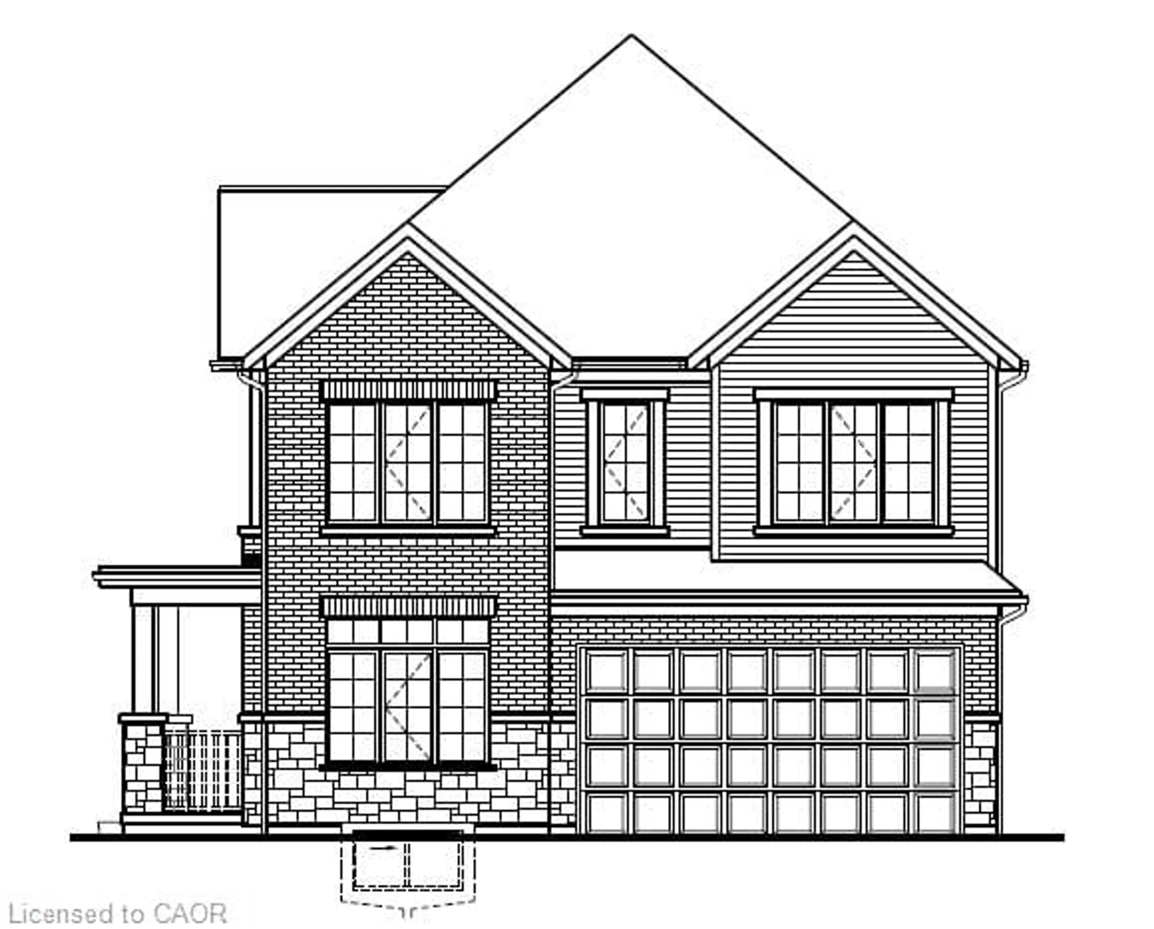 Floor plan for 54 Pine Warbler St #Lot 0023, Kitchener Ontario N2P 0J1