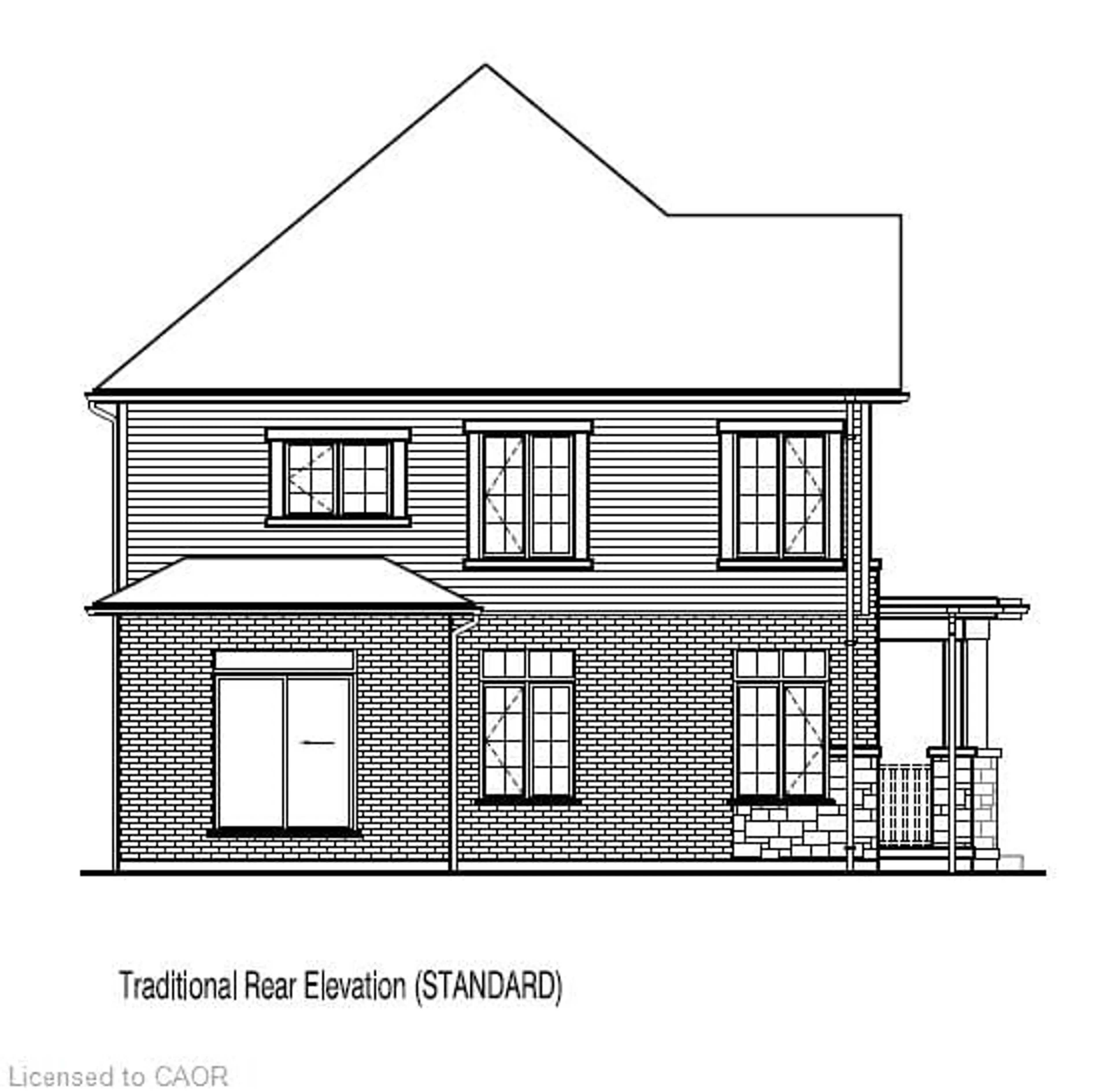 Floor plan for 54 Pine Warbler St #Lot 0023, Kitchener Ontario N2P 0J1