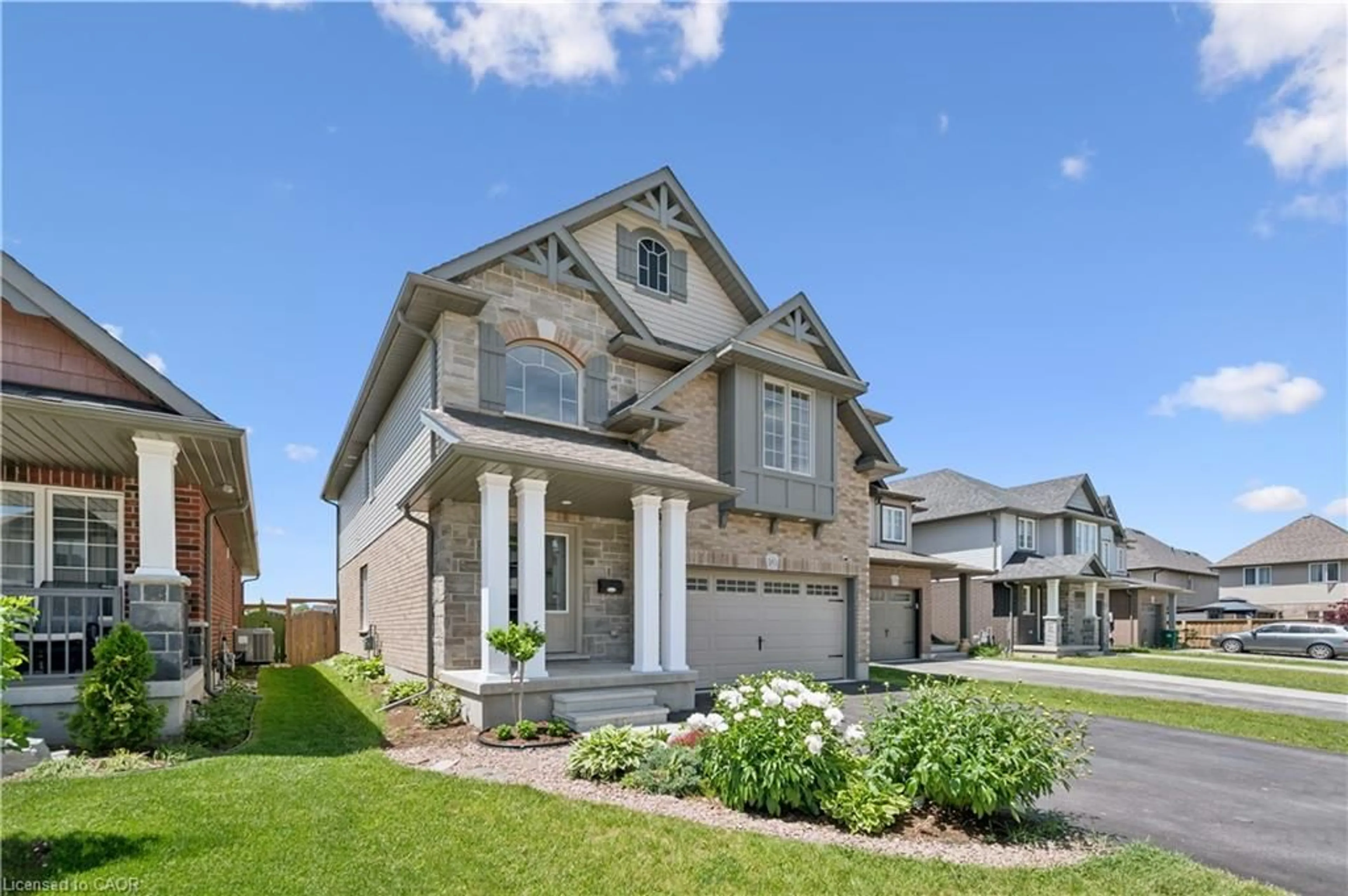 Home with brick exterior material, street for 183 Snyder Ave, Elmira Ontario N3B 0C9