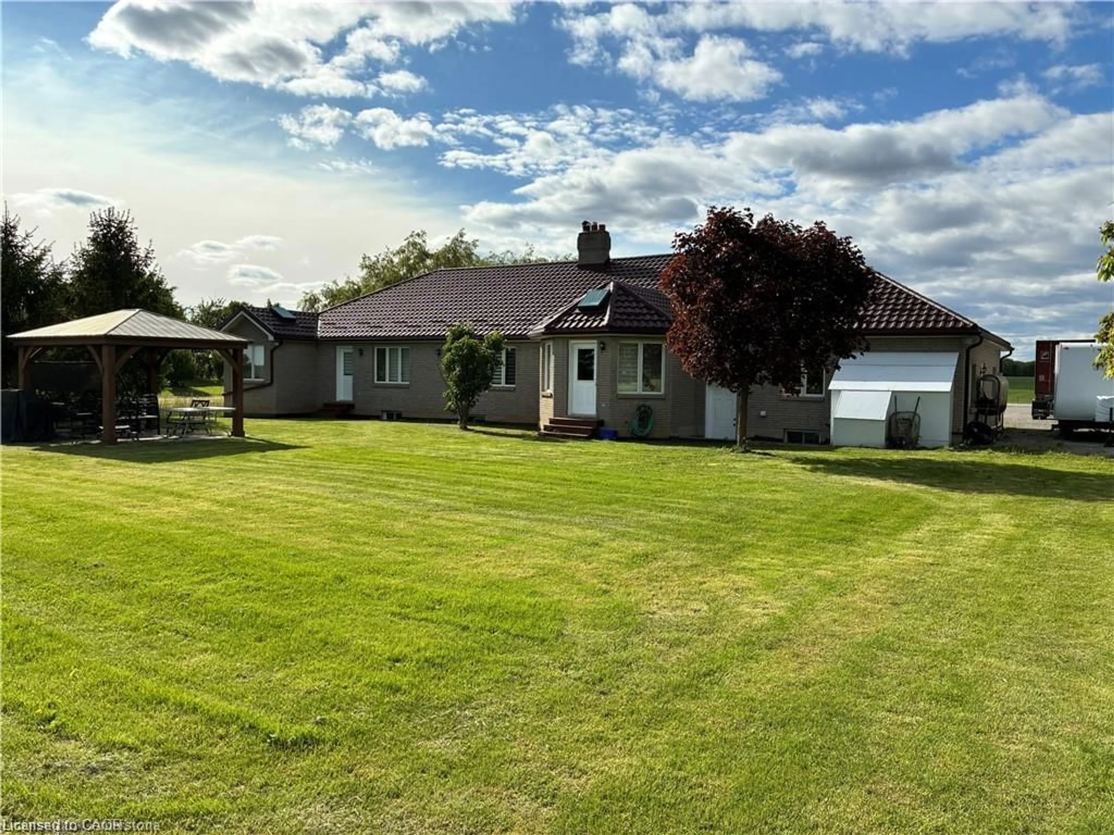 A pic from outside/outdoor area/front of a property/back of a property/a pic from drone, unknown for 3088 Haldimand Rd 9, York Ontario N0A 1R0