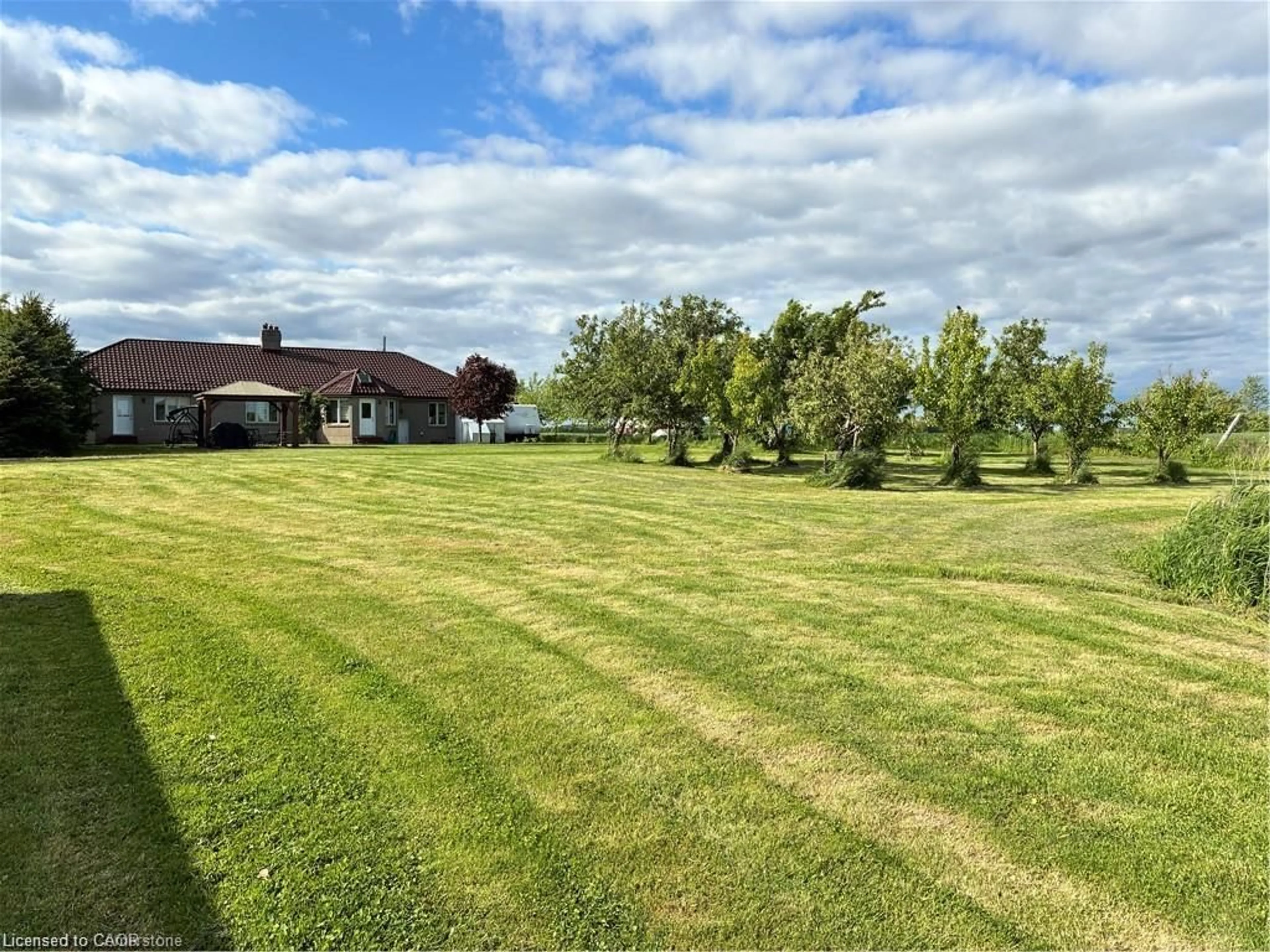 A pic from outside/outdoor area/front of a property/back of a property/a pic from drone, water/lake/river/ocean view for 3088 Haldimand Rd 9, York Ontario N0A 1R0
