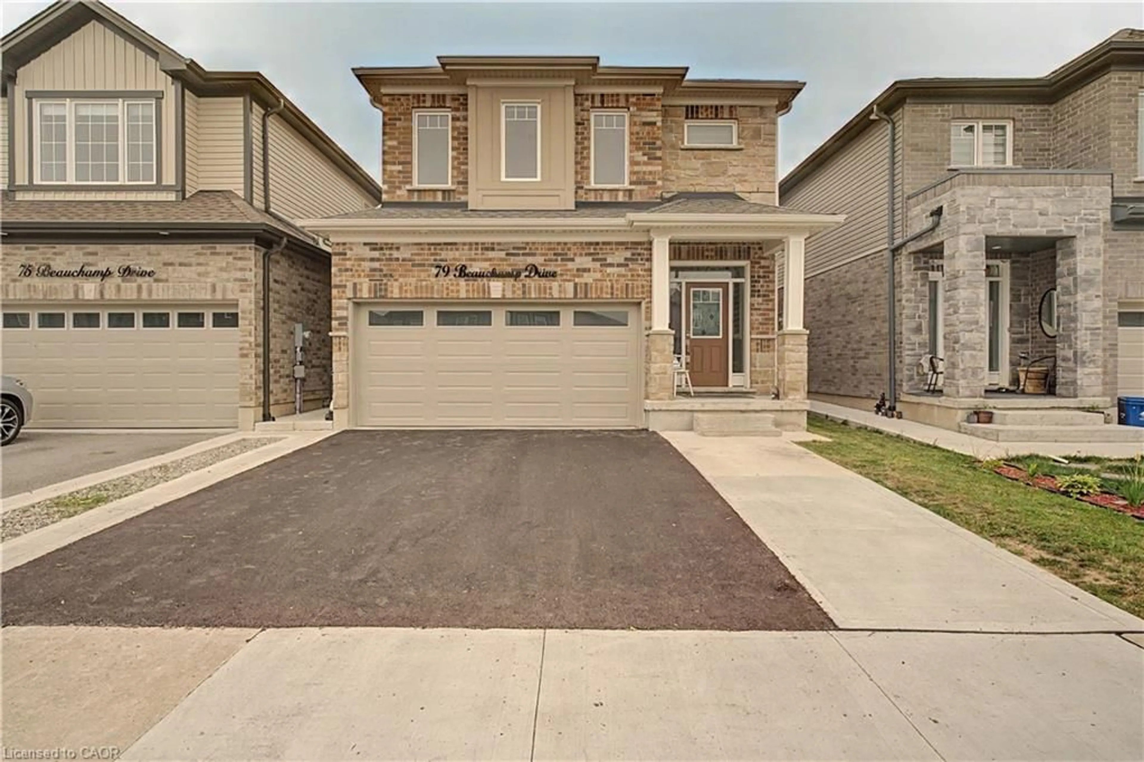 Home with brick exterior material, street for 79 Beauchamp Dr, Cambridge Ontario N1S 0B9