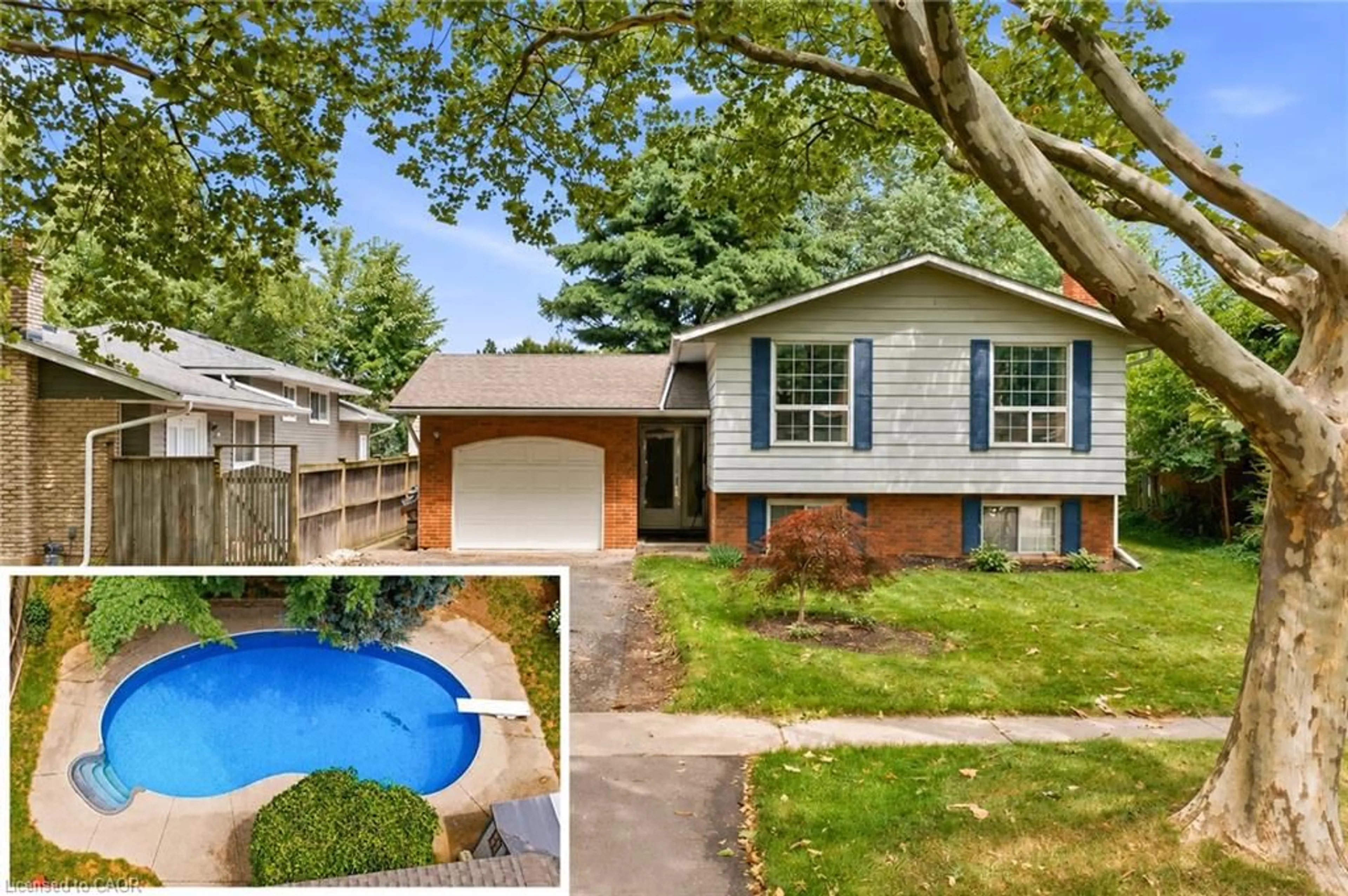 Home with vinyl exterior material, street for 11 Kimbermount Dr, St. Catharines Ontario L2N 5V7