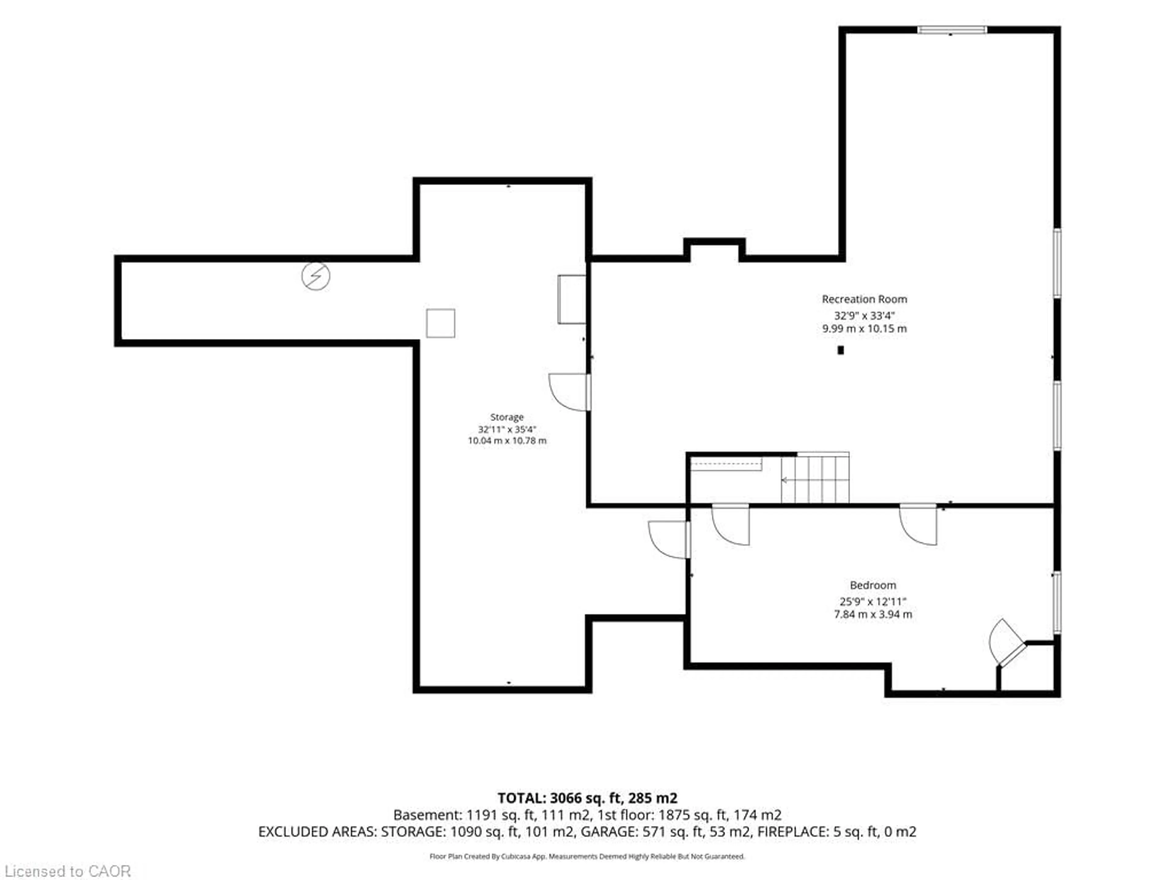Floor plan for 177 Highway 53, Cathcart Ontario N0E 1B0