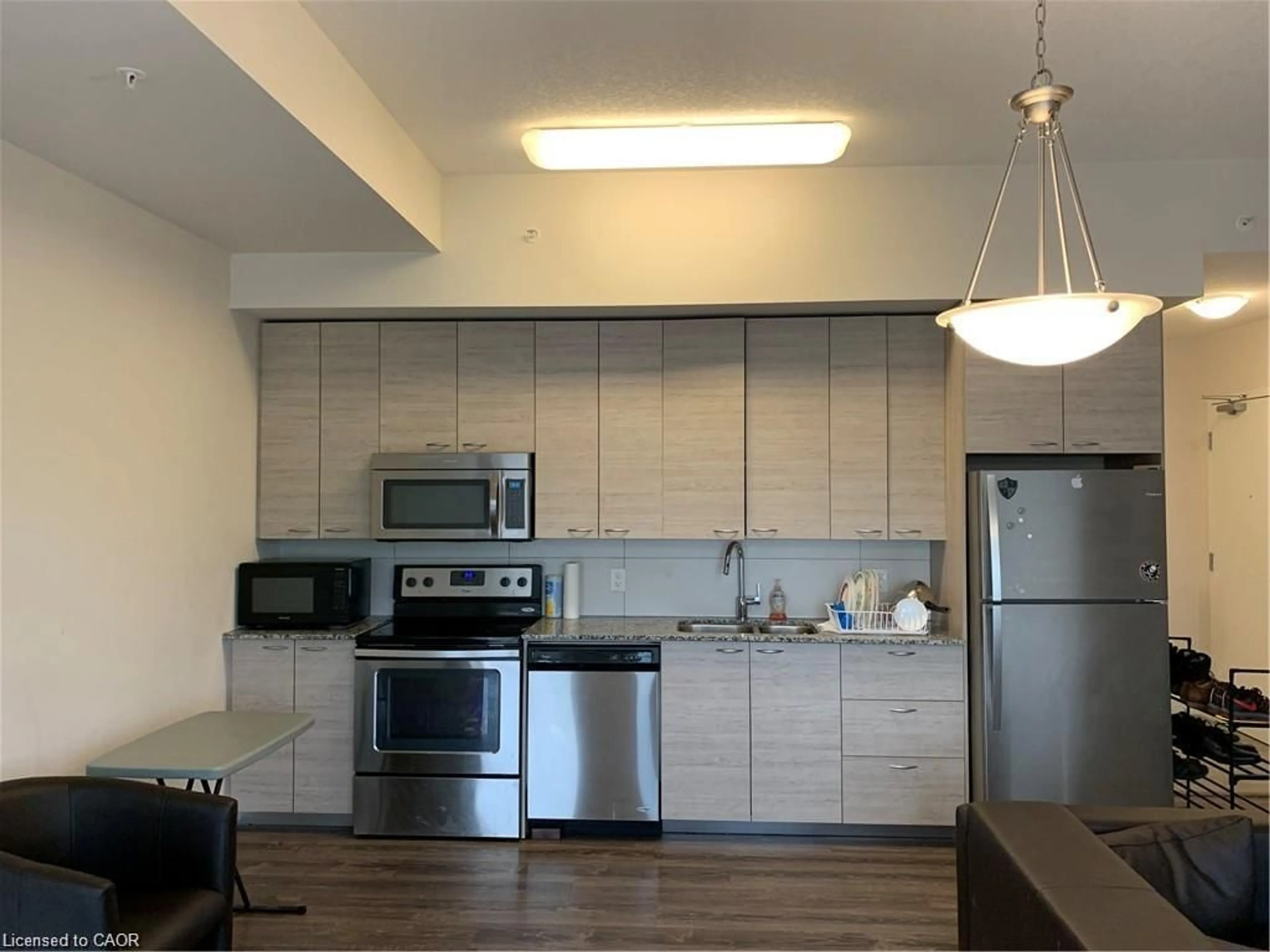 Standard kitchen, unknown for 253 Albert St #408, Waterloo Ontario N2L 0G3