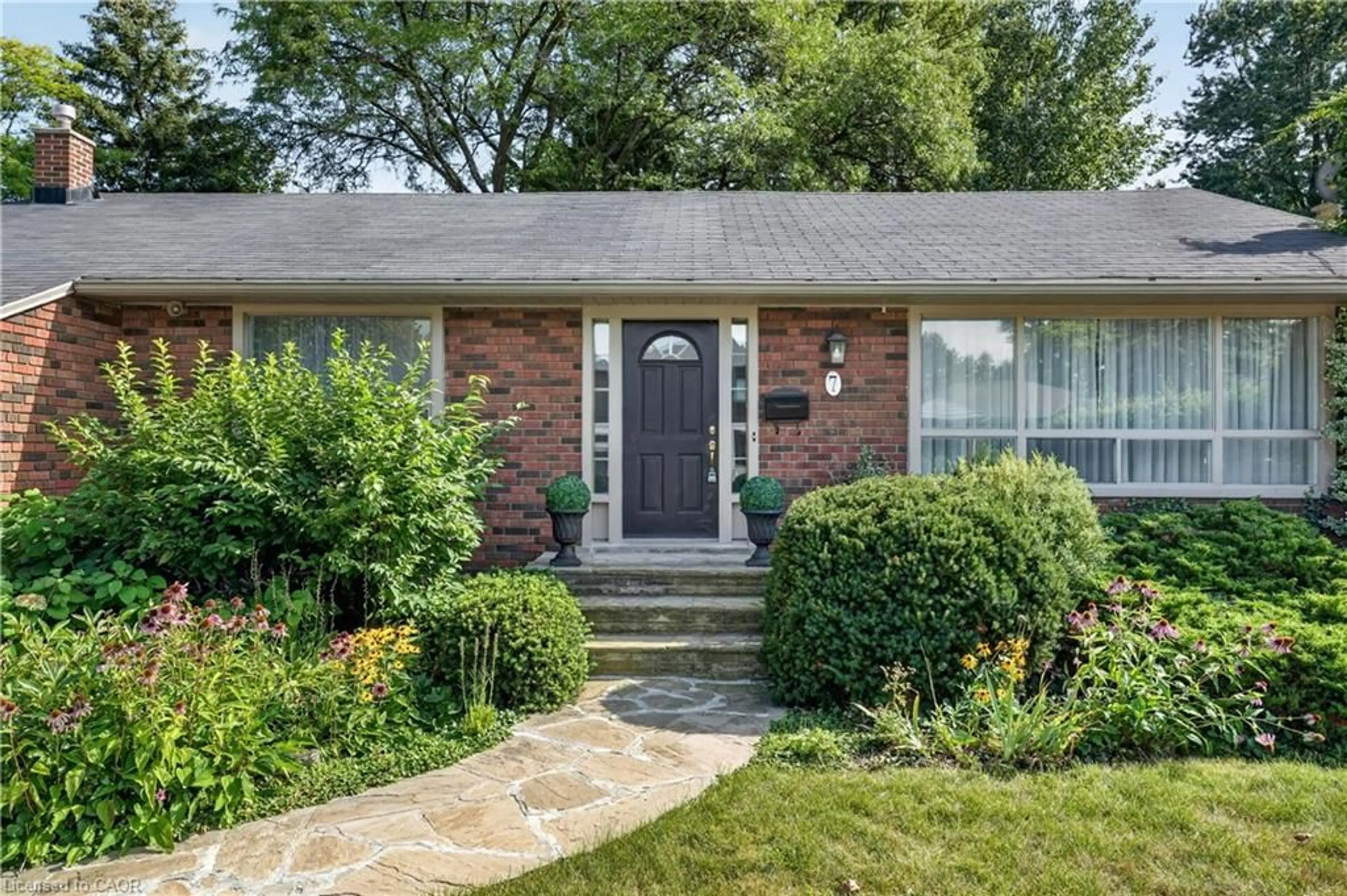 Home with brick exterior material, street for 7 Greening Cres, Etobicoke Ontario M9A 1N9