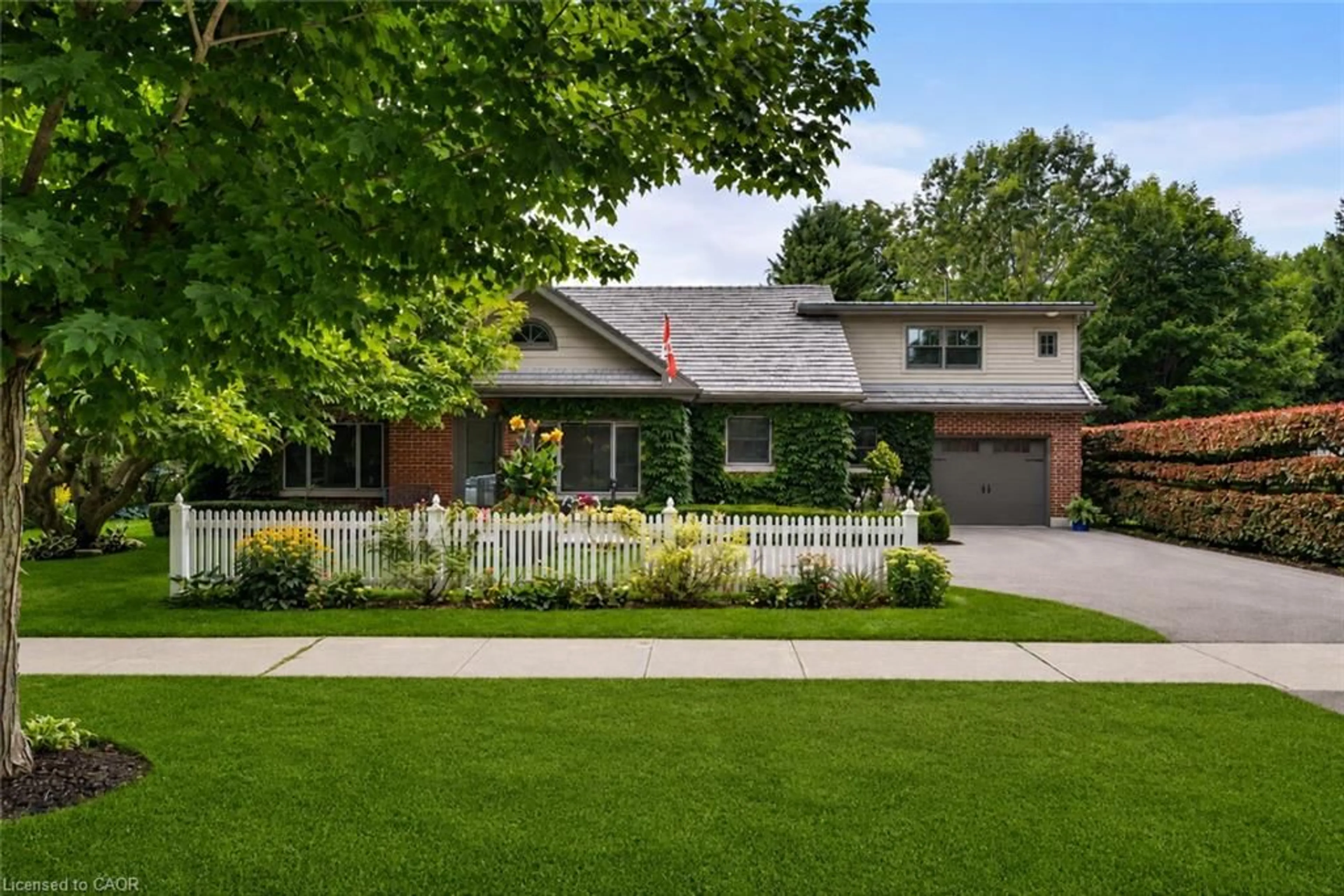 Home with brick exterior material, street for 23 Alice St, Thornbury Ontario N0H 2P0