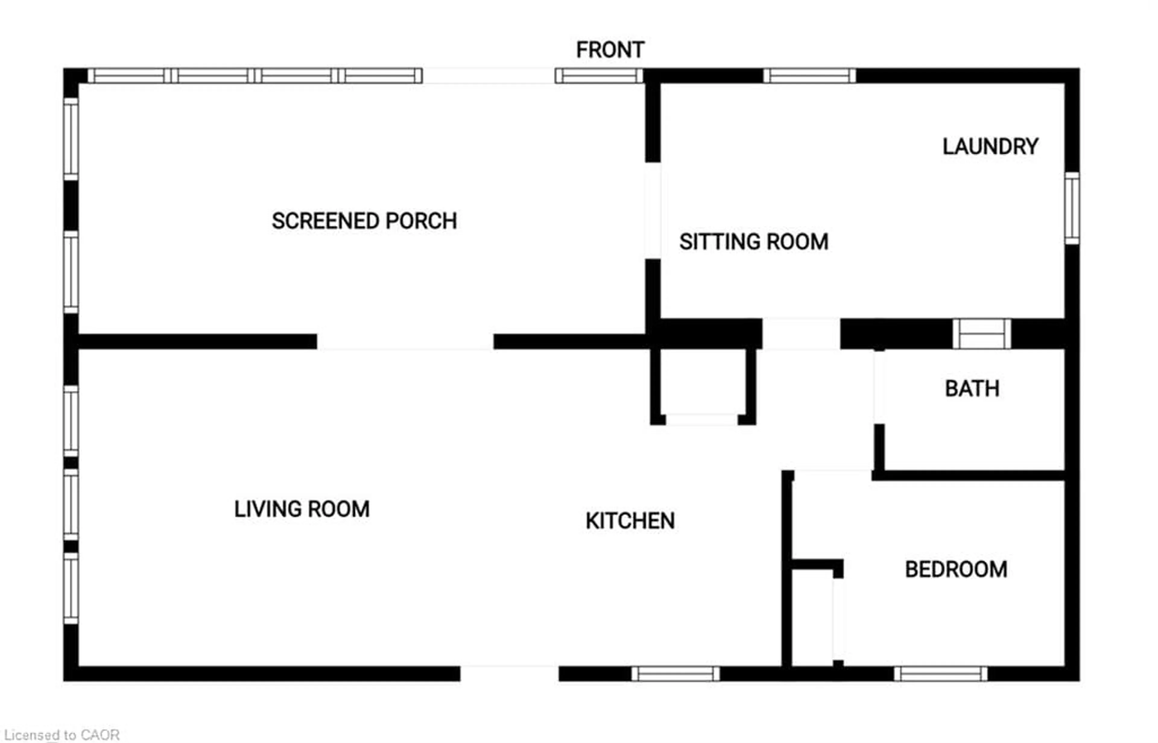 Floor plan for 1218 8th Concession Rd #60 Snob Hill, Flamborough Ontario N0B 2J0