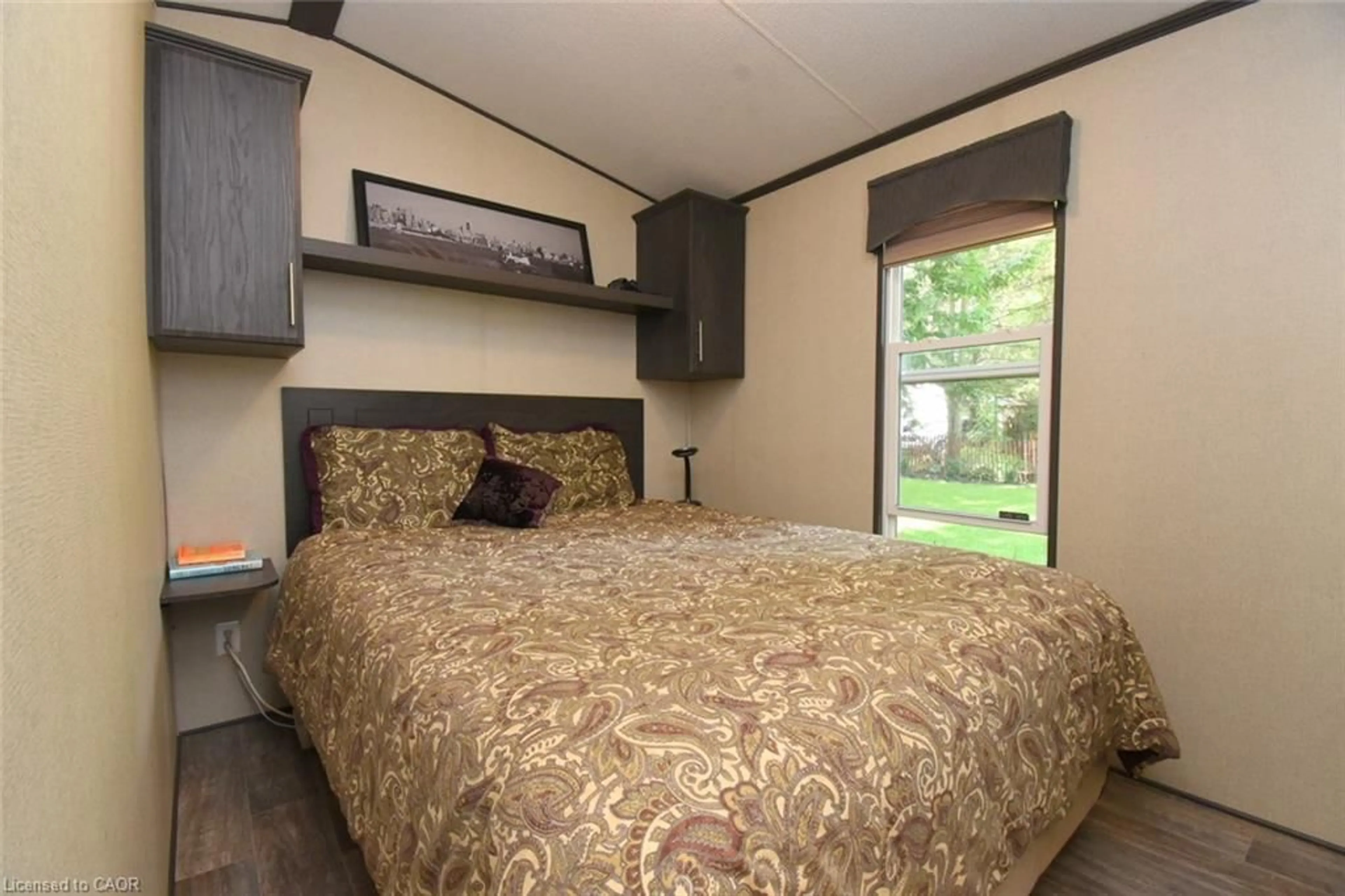 Bedroom with bed, unknown for 1218 8th Concession Rd #60 Snob Hill, Flamborough Ontario N0B 2J0