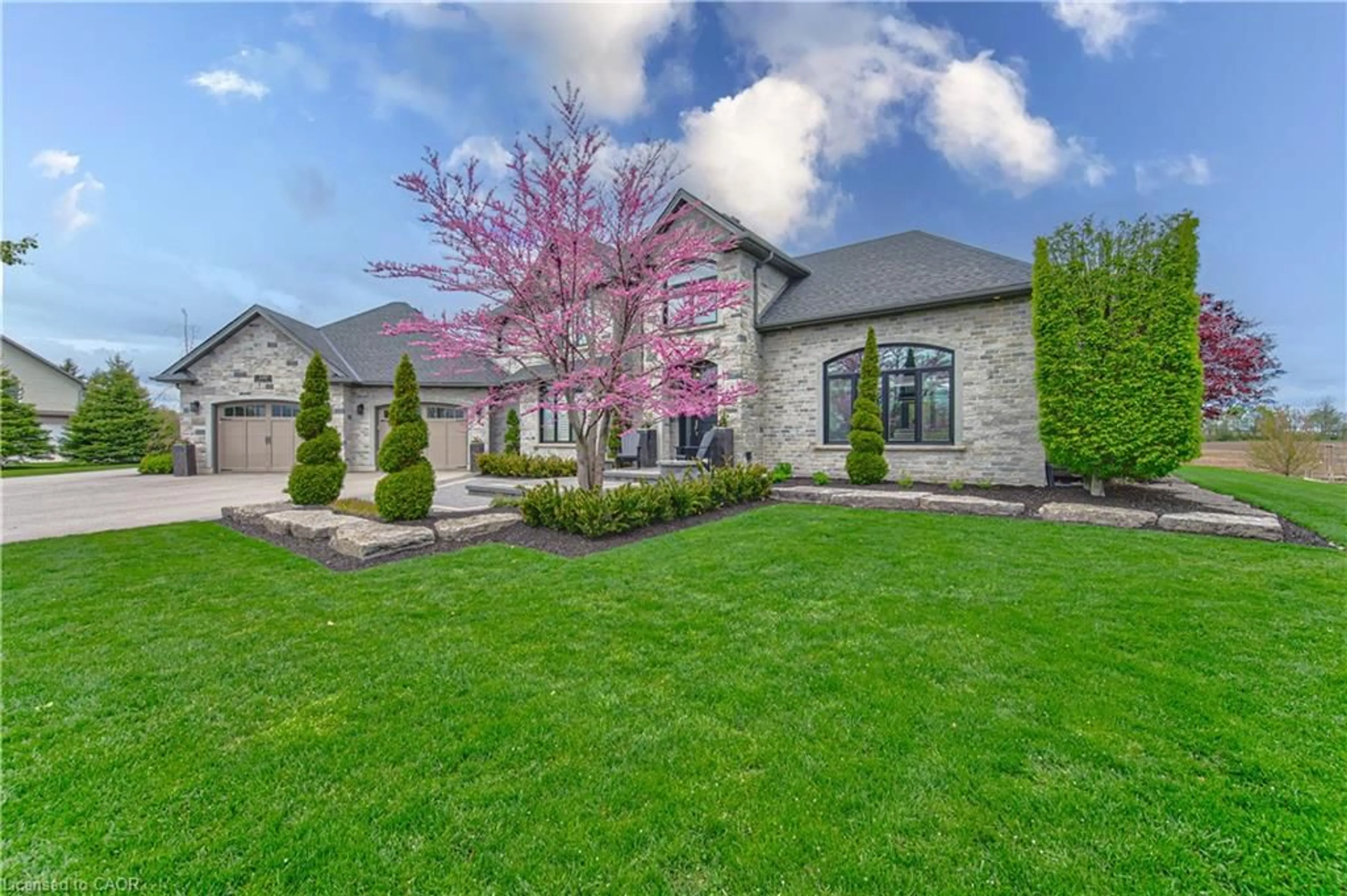 Home with brick exterior material, street for 100 Deer Cres, Burgessville Ontario N0J 1C0