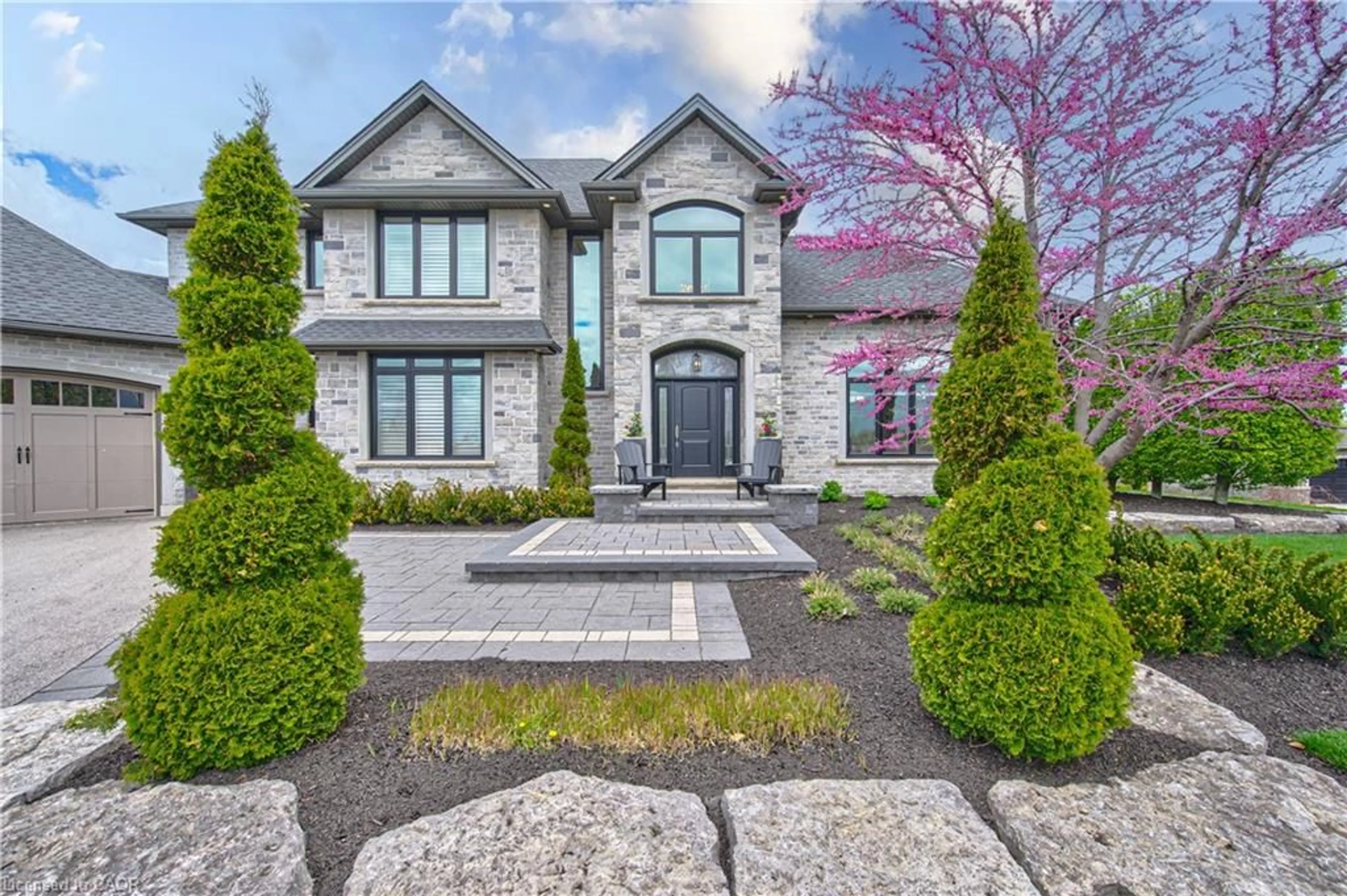 Home with brick exterior material, street for 100 Deer Cres, Burgessville Ontario N0J 1C0