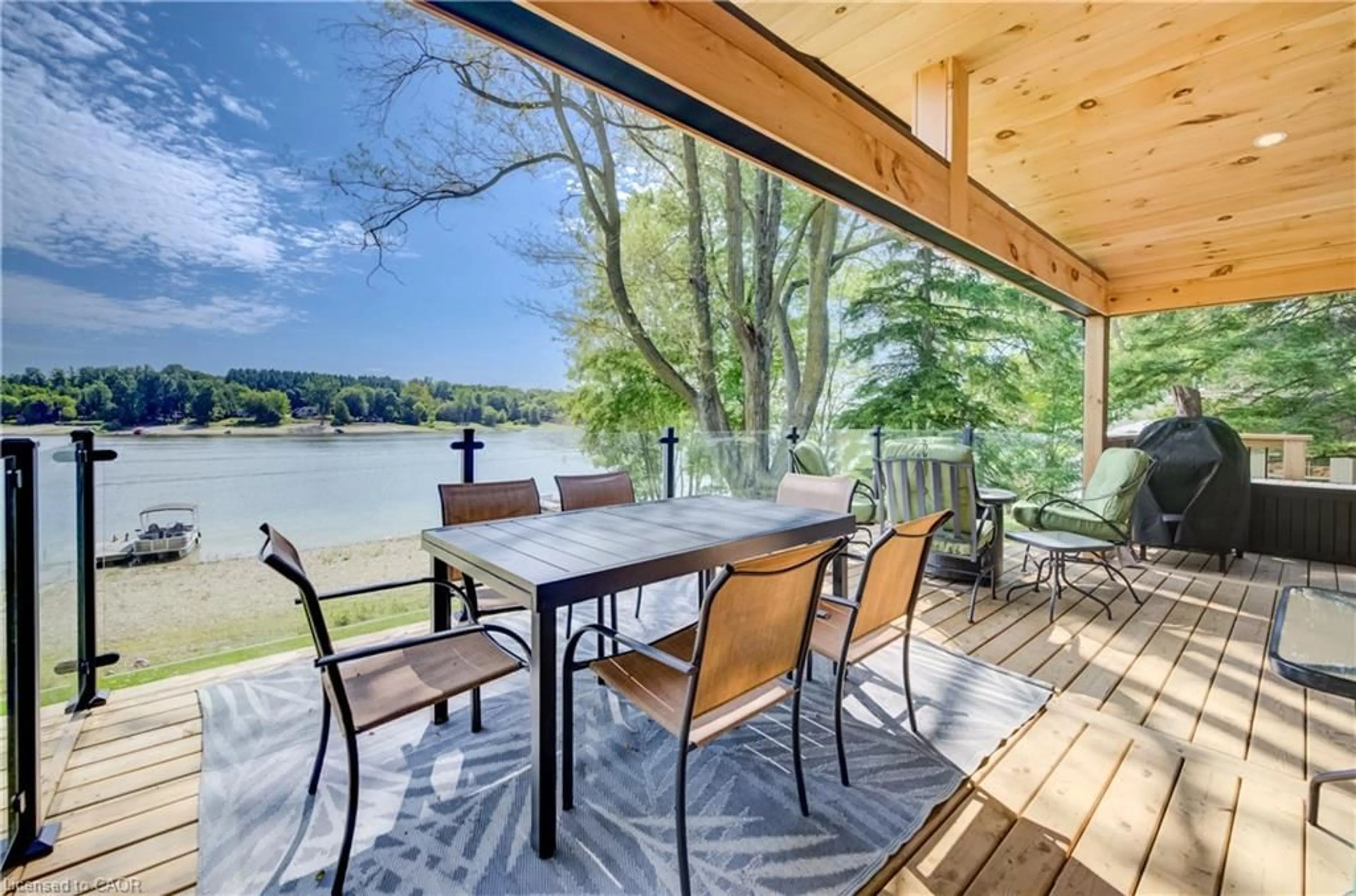 Patio, water/lake/river/ocean view for LOT 600 5a Rd, Conestogo Lake Ontario N0G 1P0