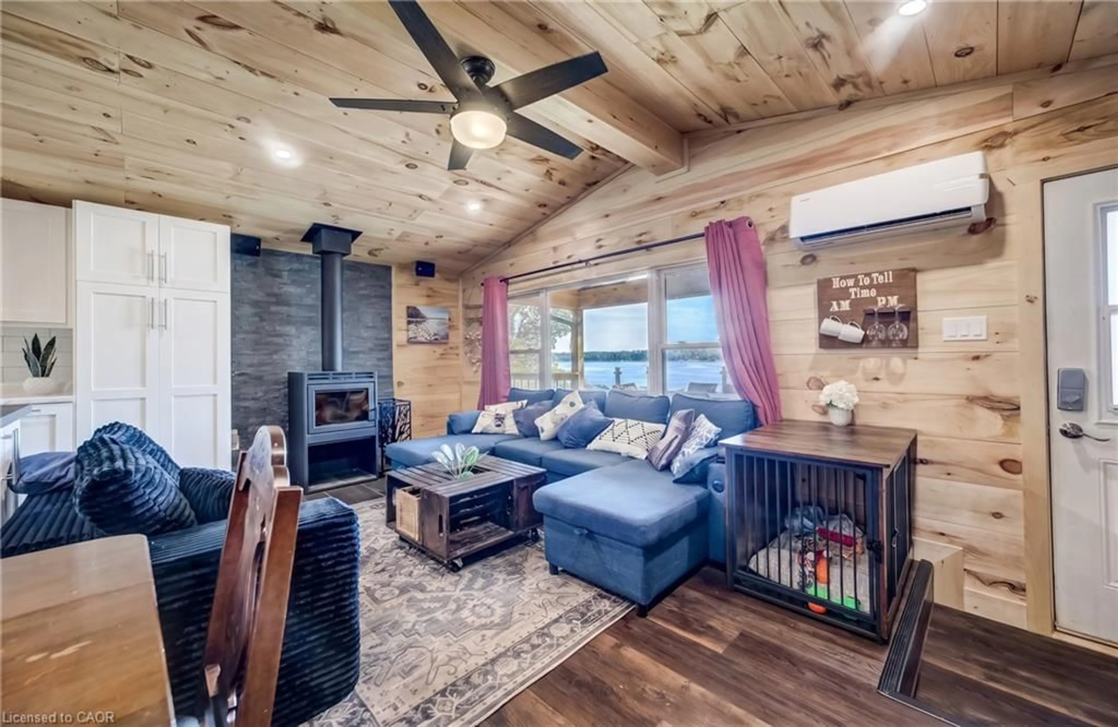 Living room with furniture, wood/laminate floor for LOT 600 5a Rd, Conestogo Lake Ontario N0G 1P0