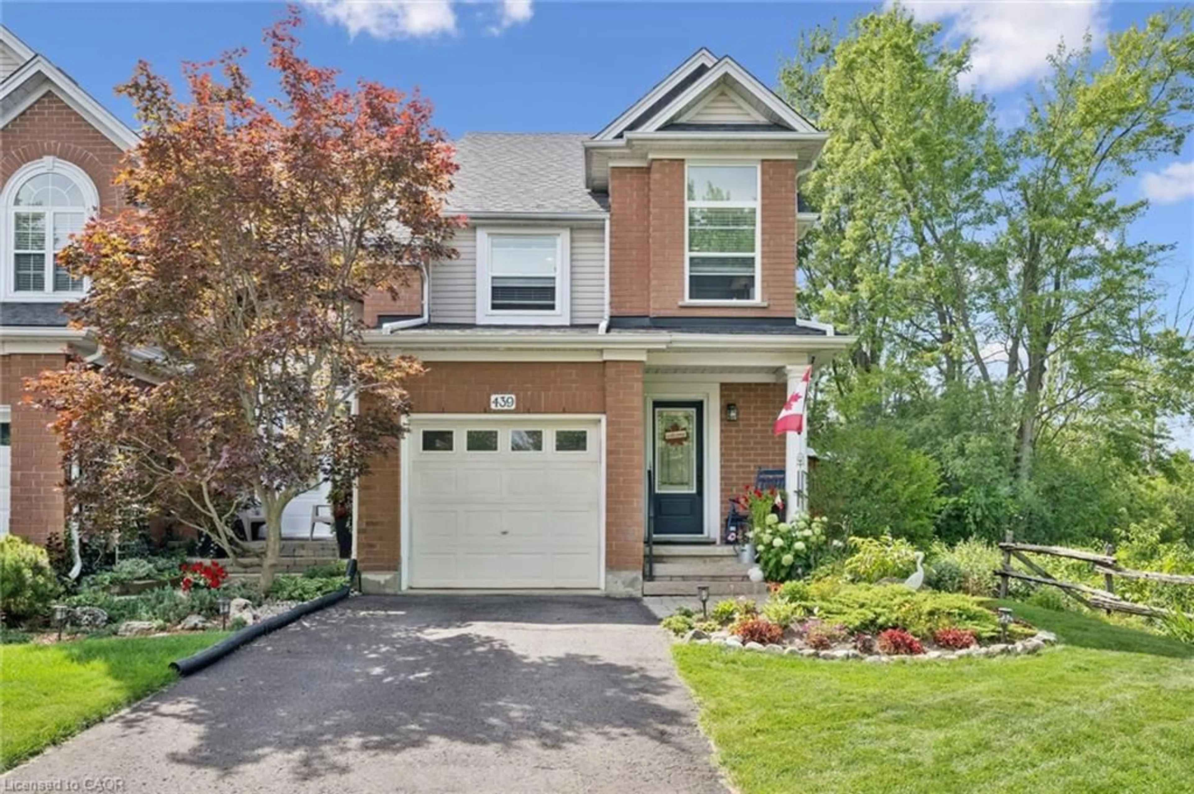 Home with brick exterior material, street for 439 Beaver Creek Rd, Waterloo Ontario N2V 2J8