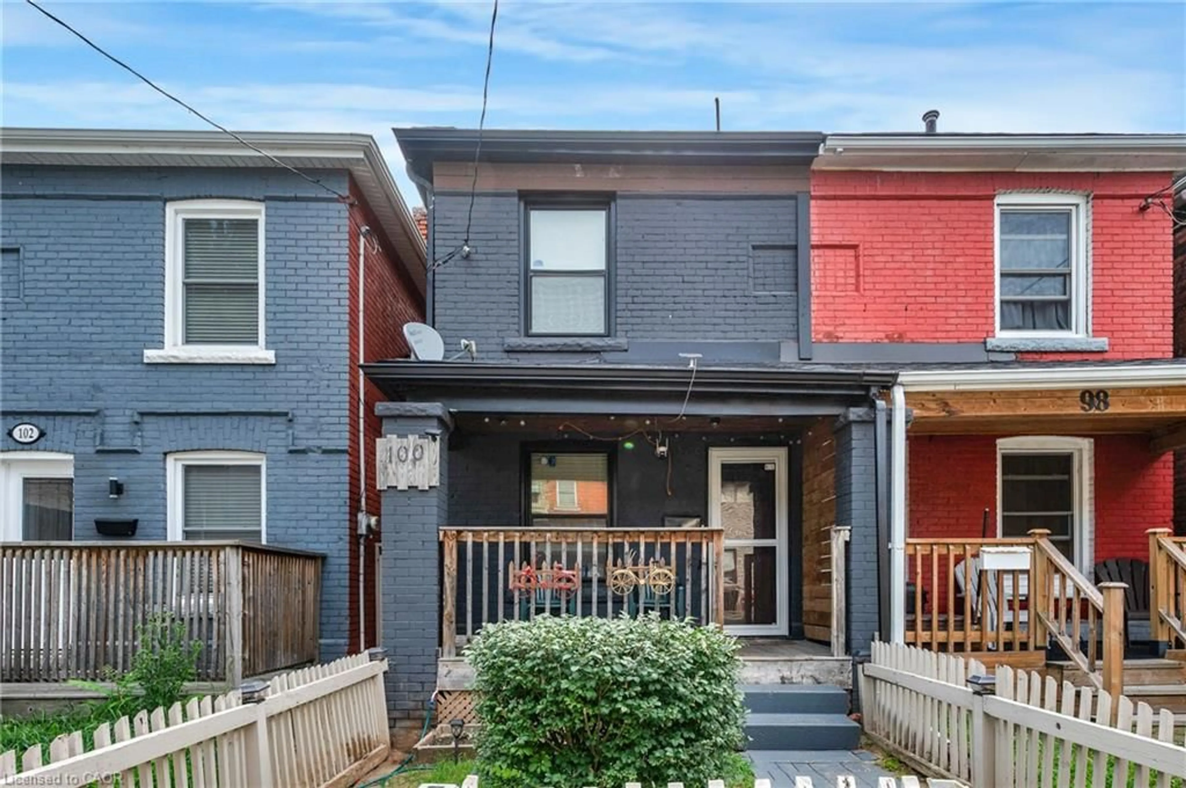 Home with brick exterior material, street for 100 Gibson Ave, Hamilton Ontario L8L 6J8