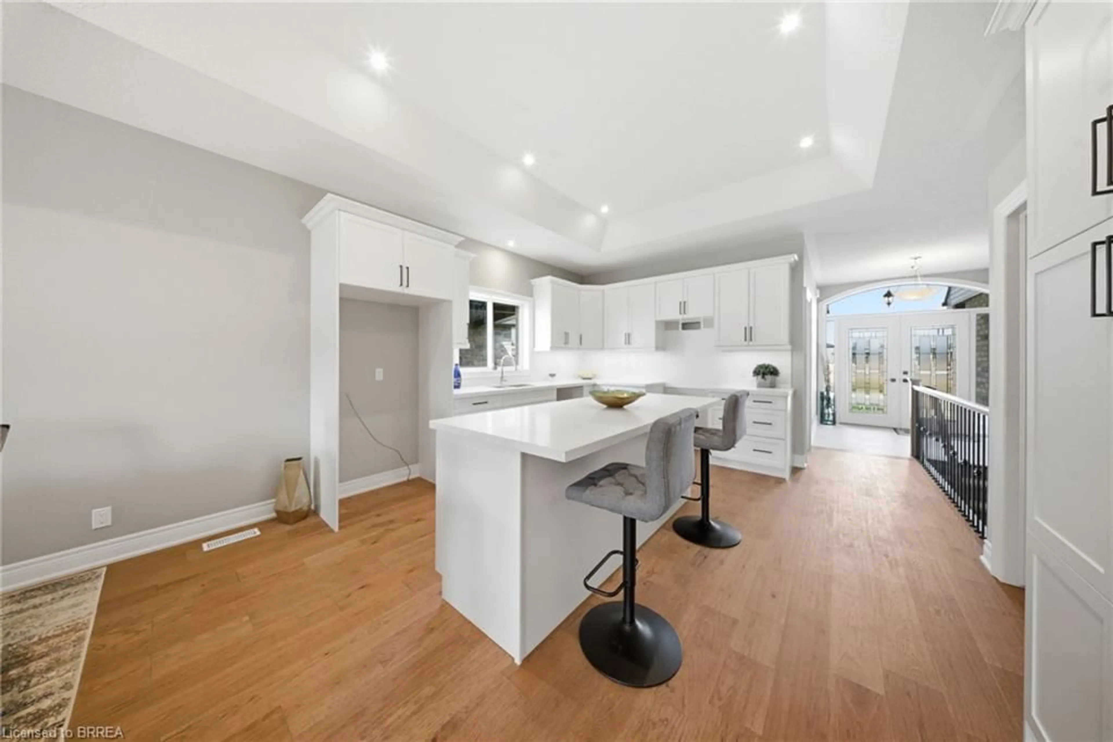Open concept kitchen, unknown for 105 Craddock Blvd, Jarvis Ontario N0A 1J0