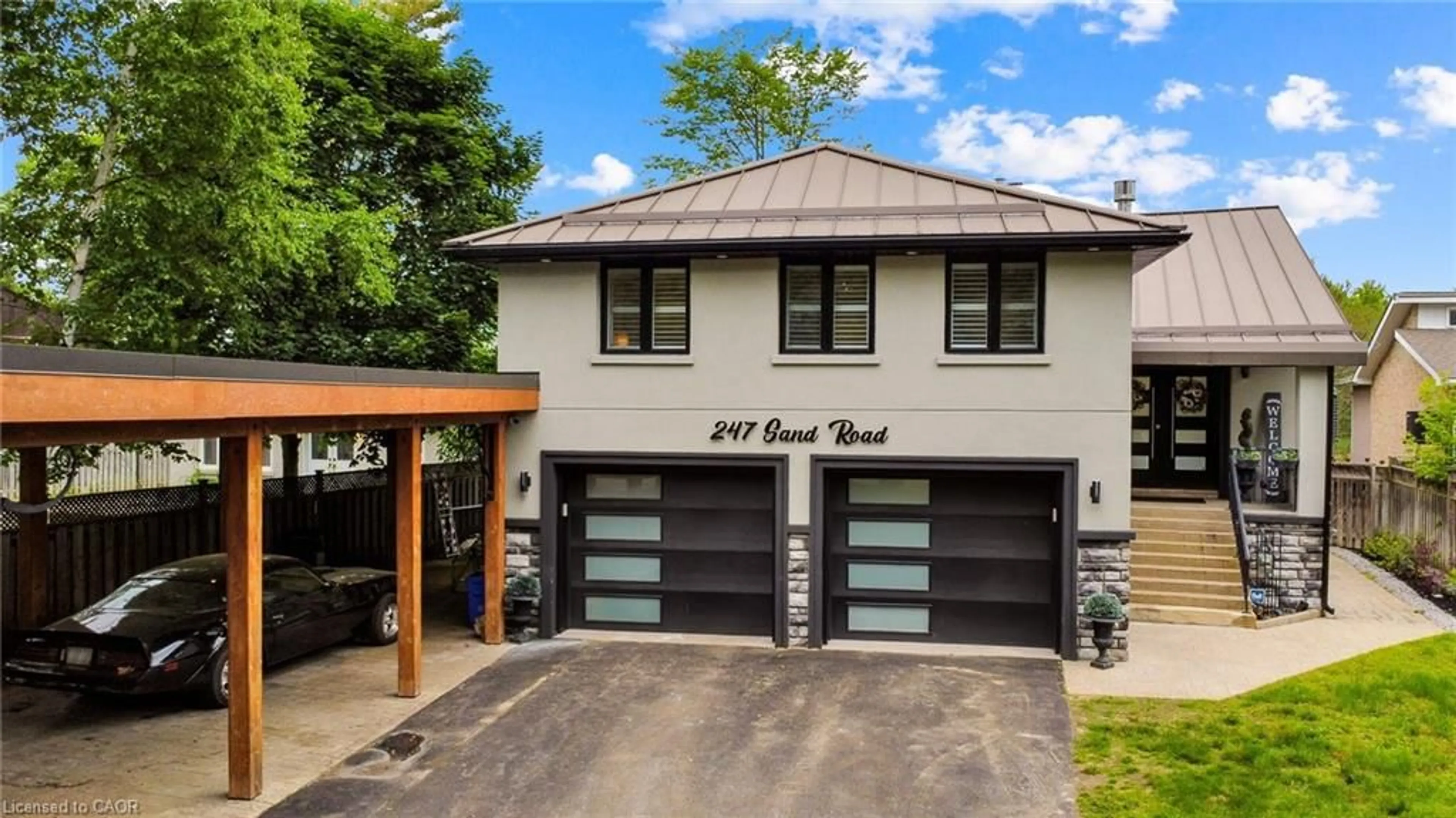 Home with brick exterior material, street for 247 Sand Rd, Holland Landing Ontario L9N 1K1