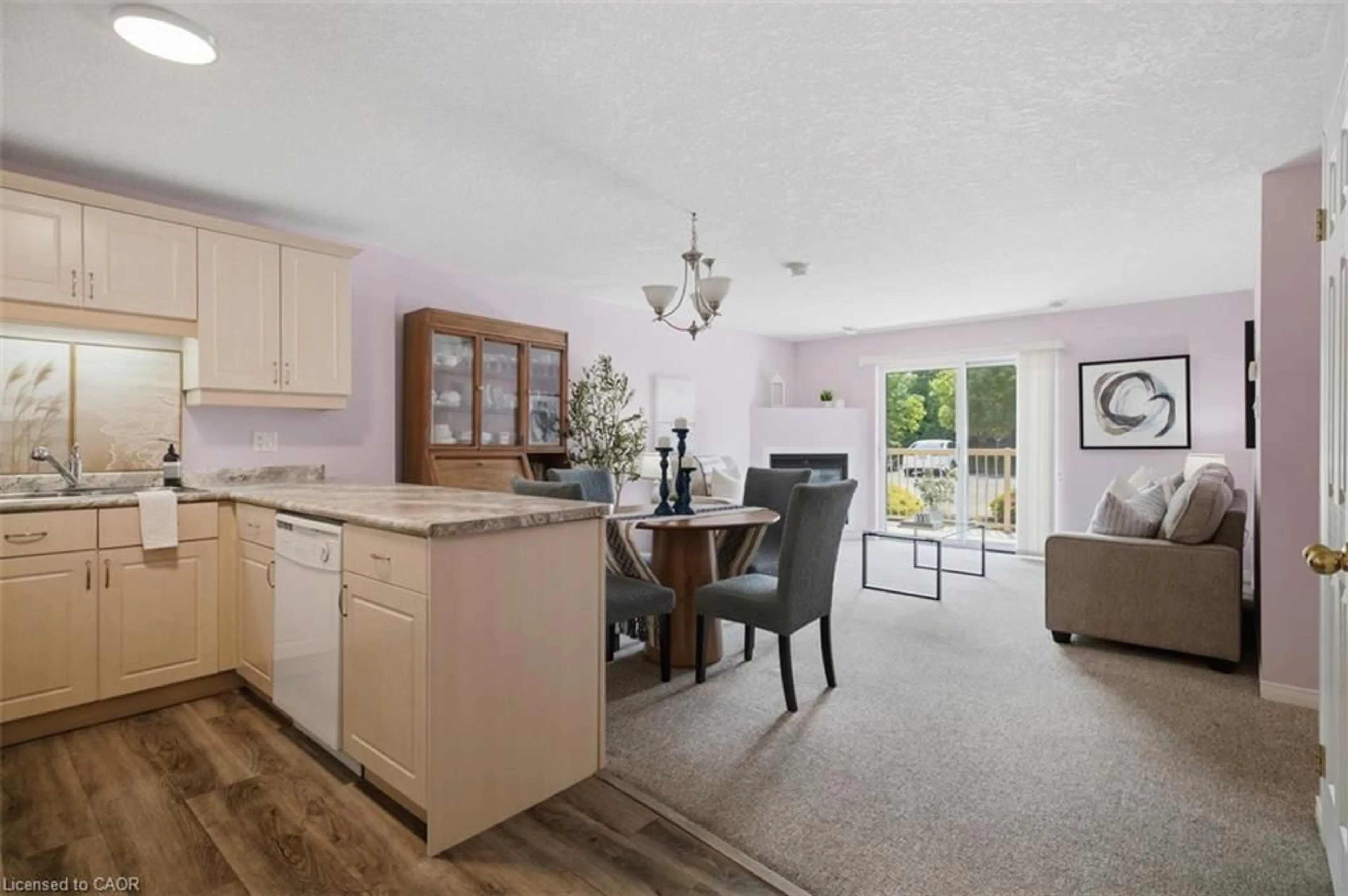 Open concept kitchen, unknown for 12 St Andrew St #101, Port Dover Ontario N0A 1N1