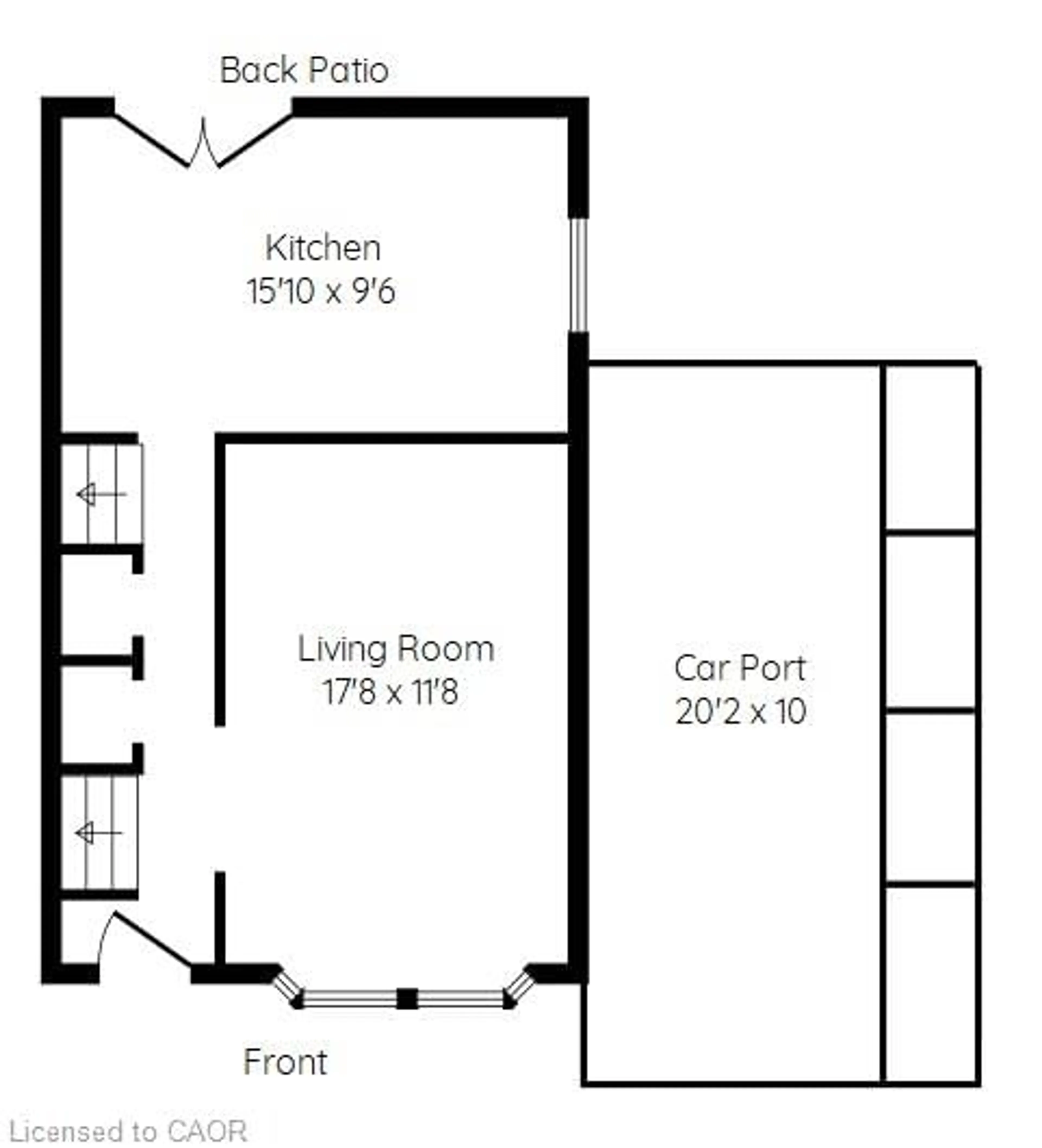 Floor plan for 23 Sherwood Rise, Dundas Ontario L9H 4E9