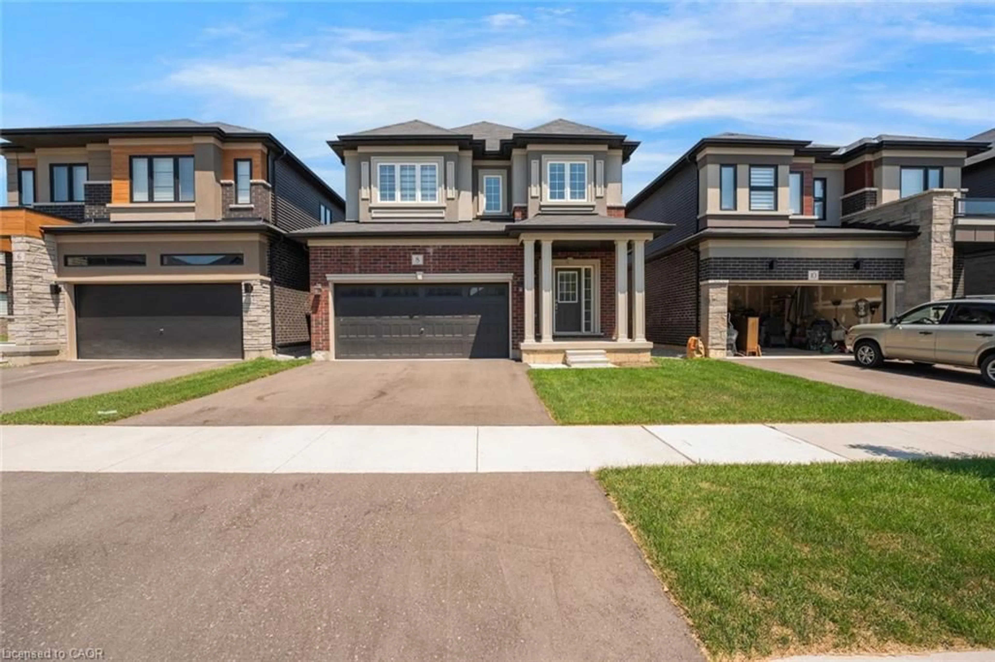 Home with brick exterior material, street for 8 Ingalls Ave, Brantford Ontario N3V 0B7