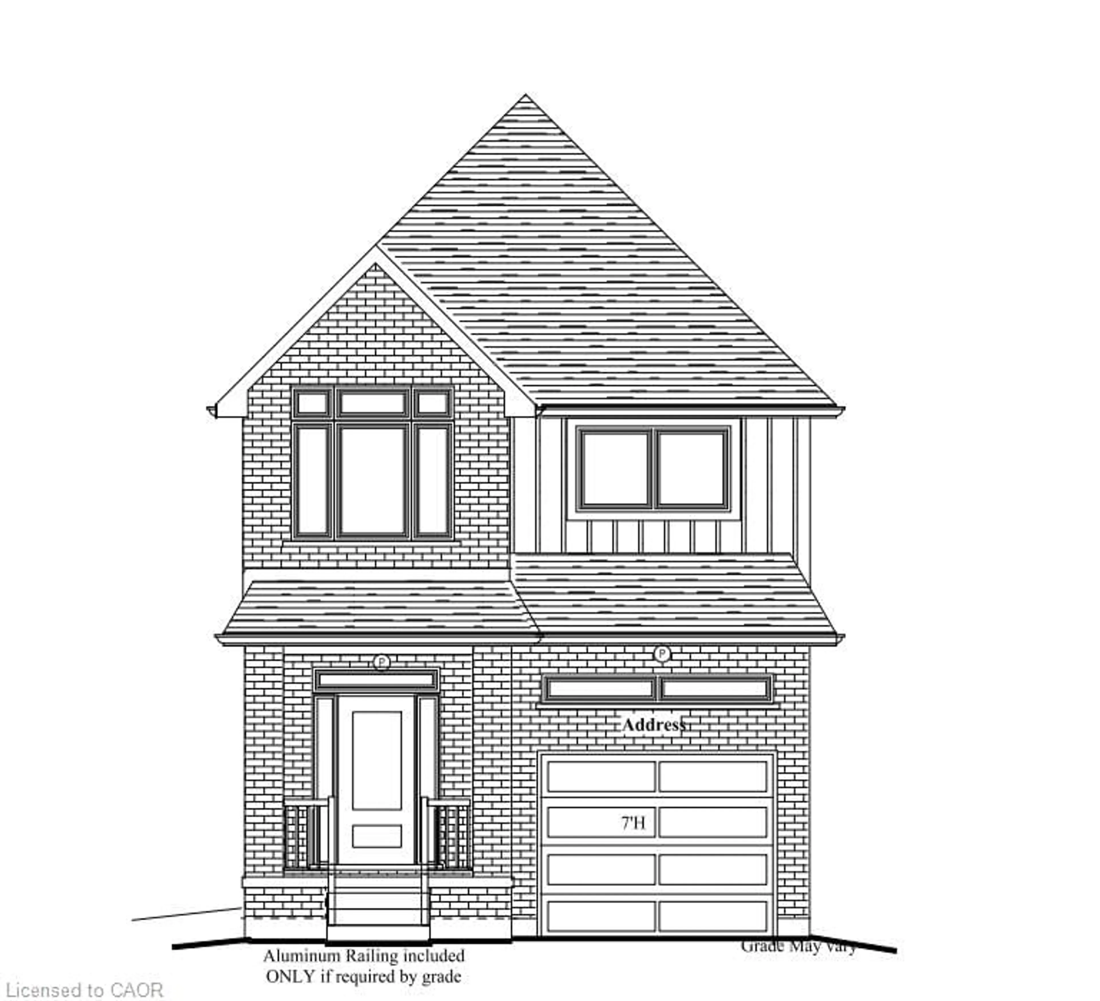 Home with brick exterior material, building for 73 Jacob Detweiller Dr #Lot 78, Kitchener Newfoundland and Labrador A1A 1A1