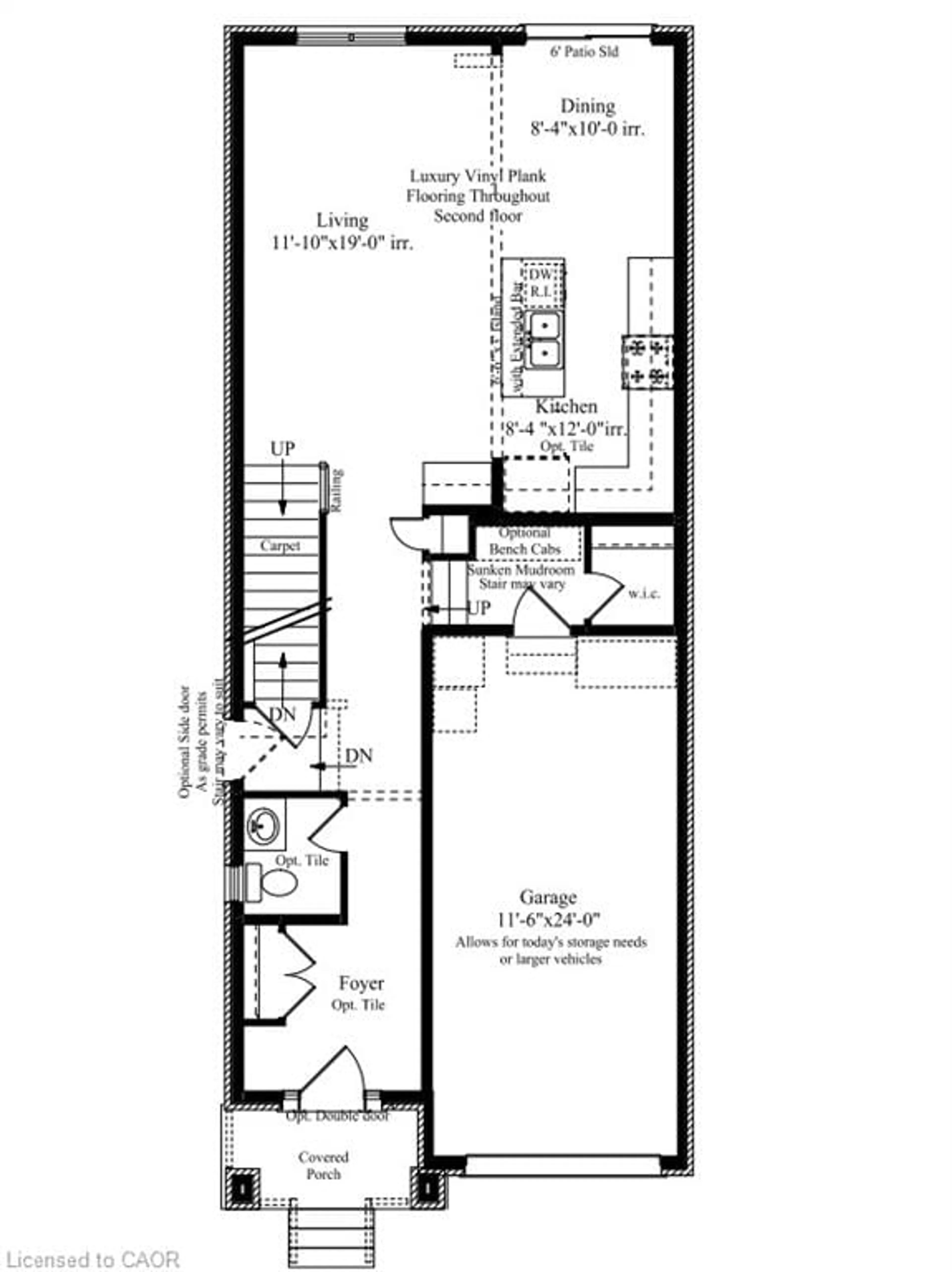 Floor plan for 73 Jacob Detweiller Dr #Lot 78, Kitchener Newfoundland and Labrador A1A 1A1